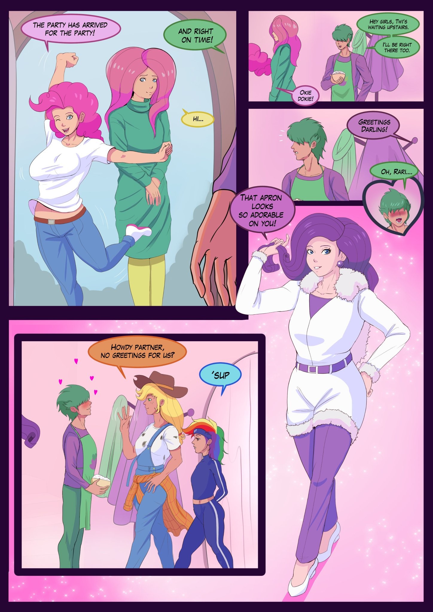 Pink World porn comic picture 1