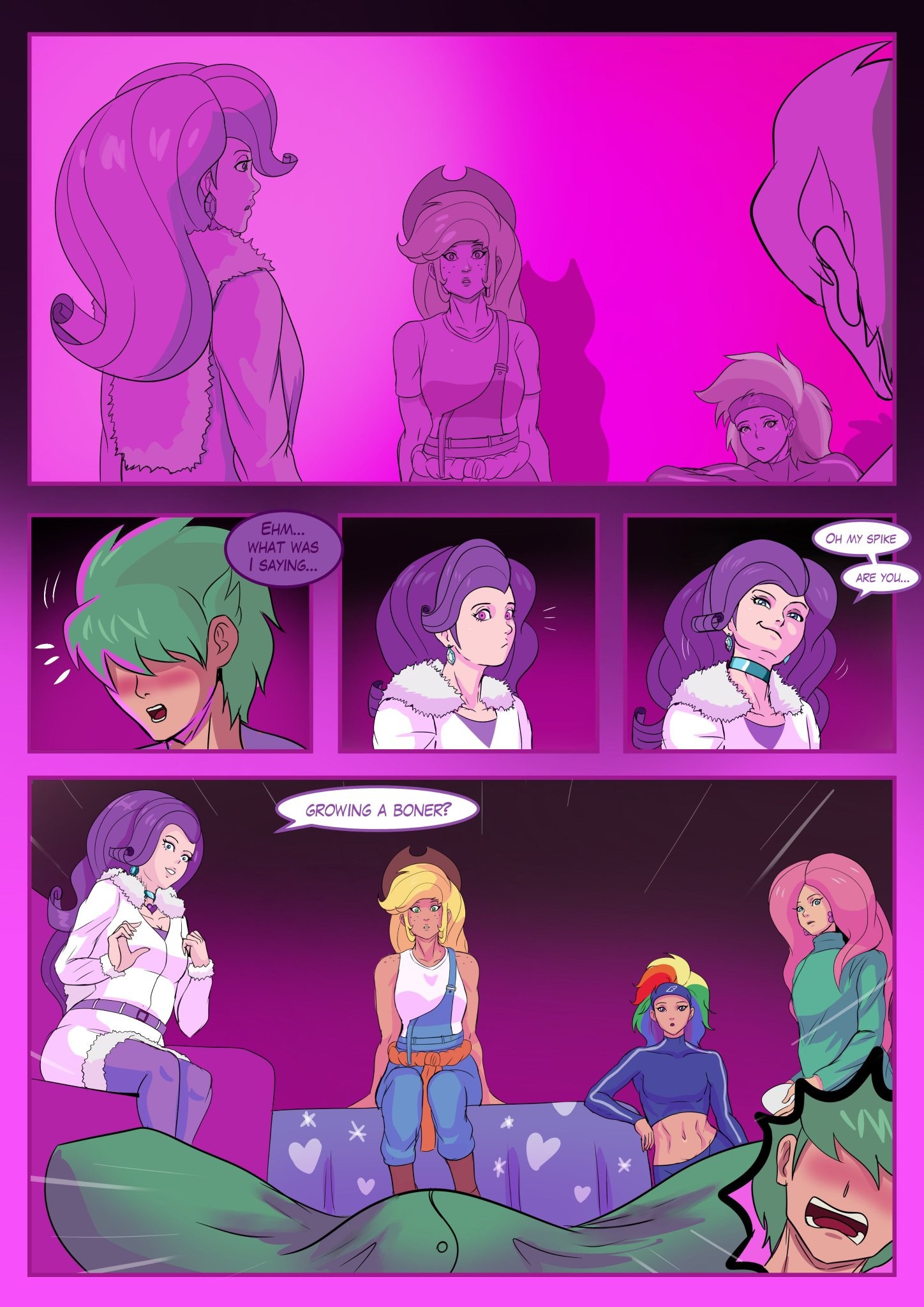 Pink World porn comic picture 3