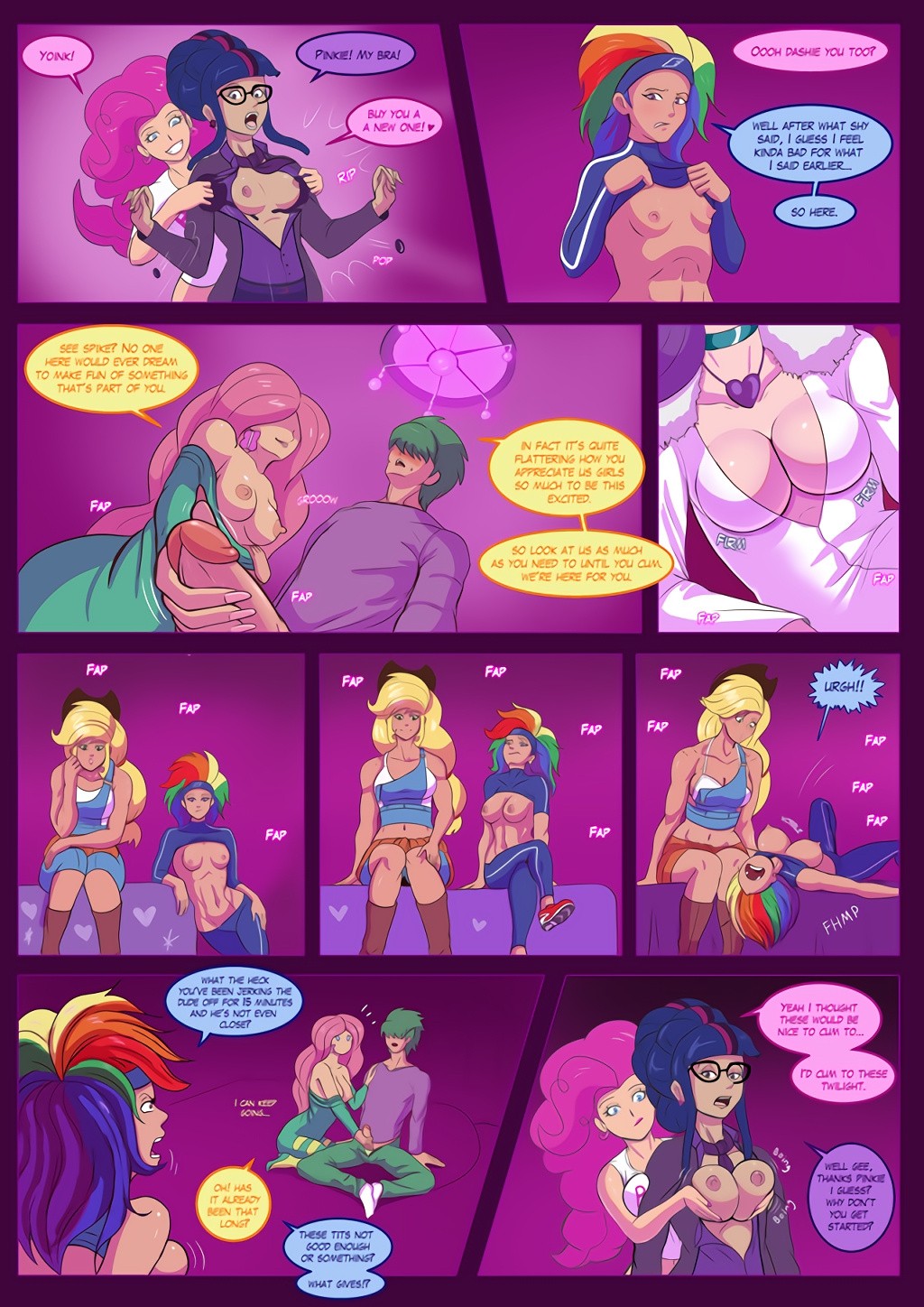 Pink World porn comic picture 5