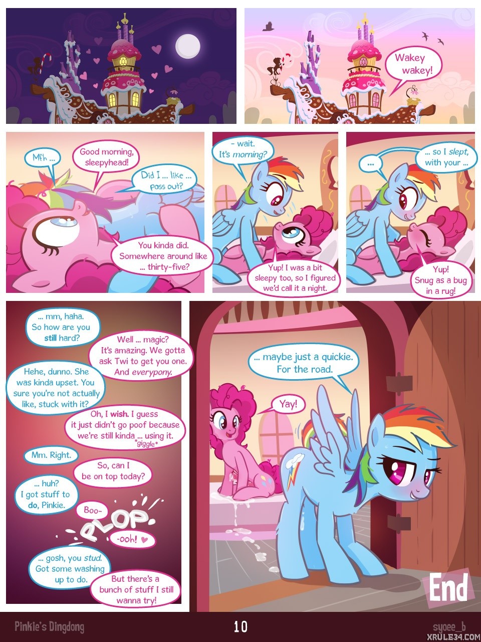 Pinkie's Dingdong porn comic picture 10