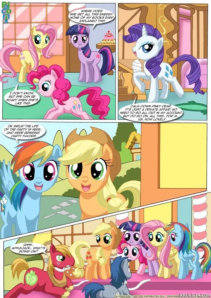 Pinky's Porntastic Party porn comic picture 4