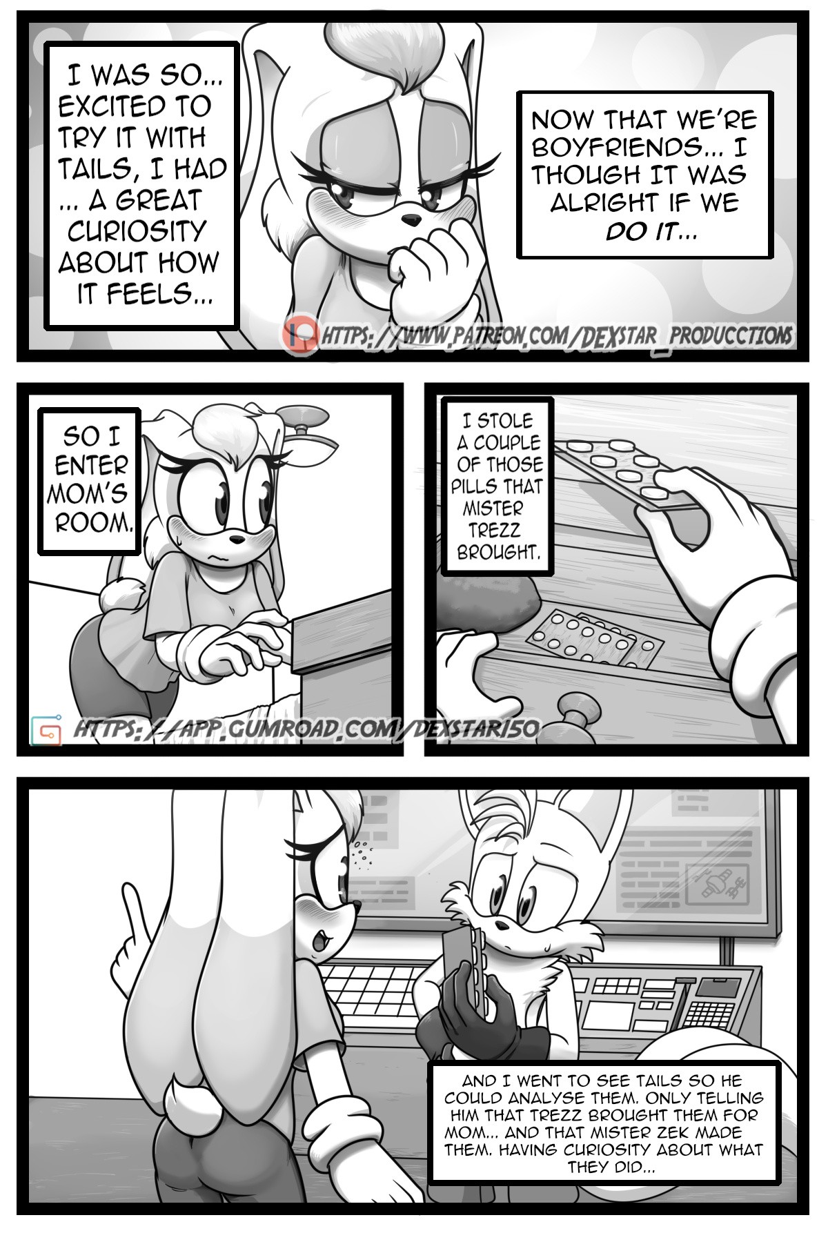 Please Fuck Me: Cream x Tail - Extra Story! porn comic picture 4