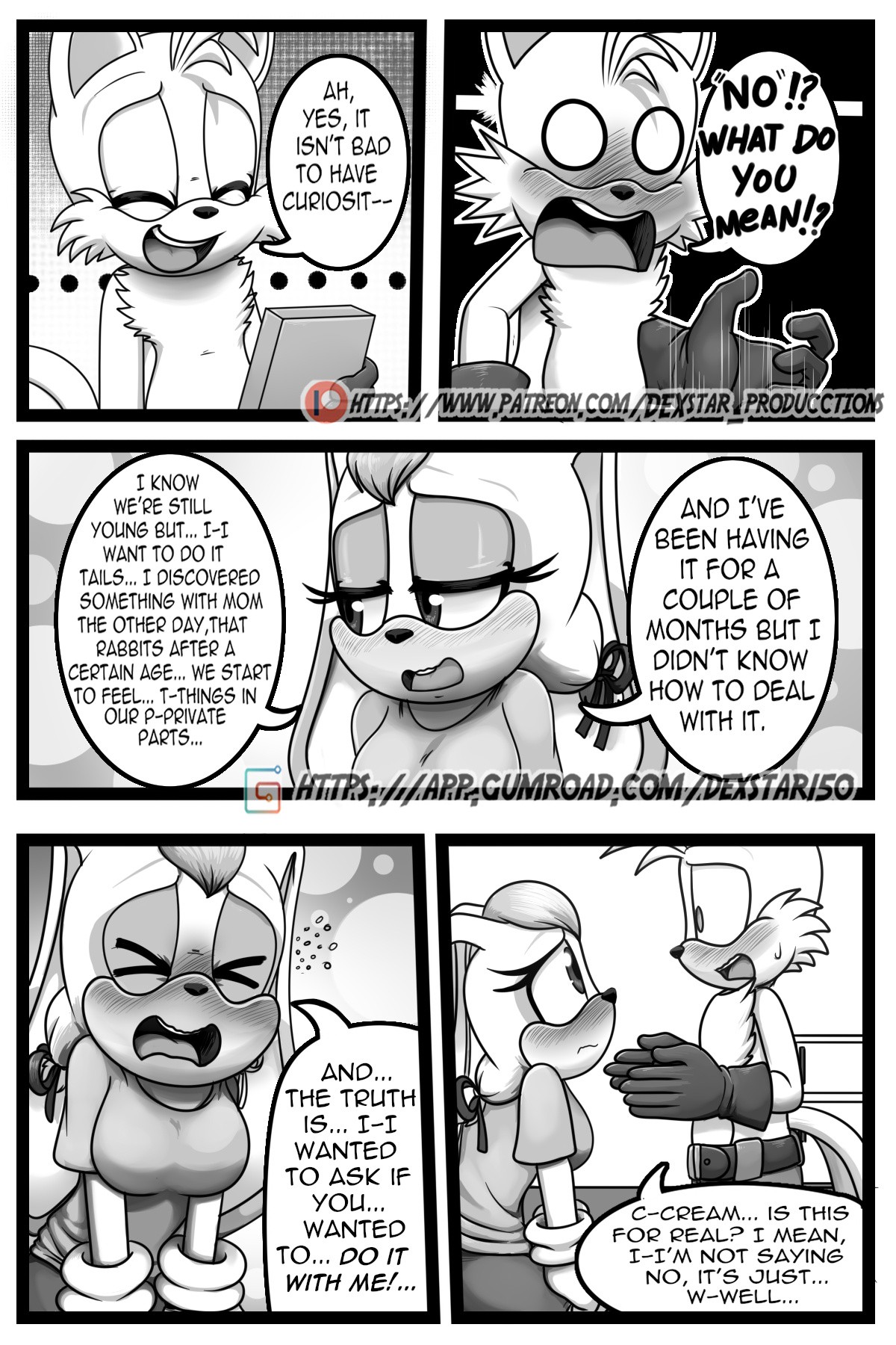 Please Fuck Me: Cream x Tail - Extra Story! porn comic picture 6