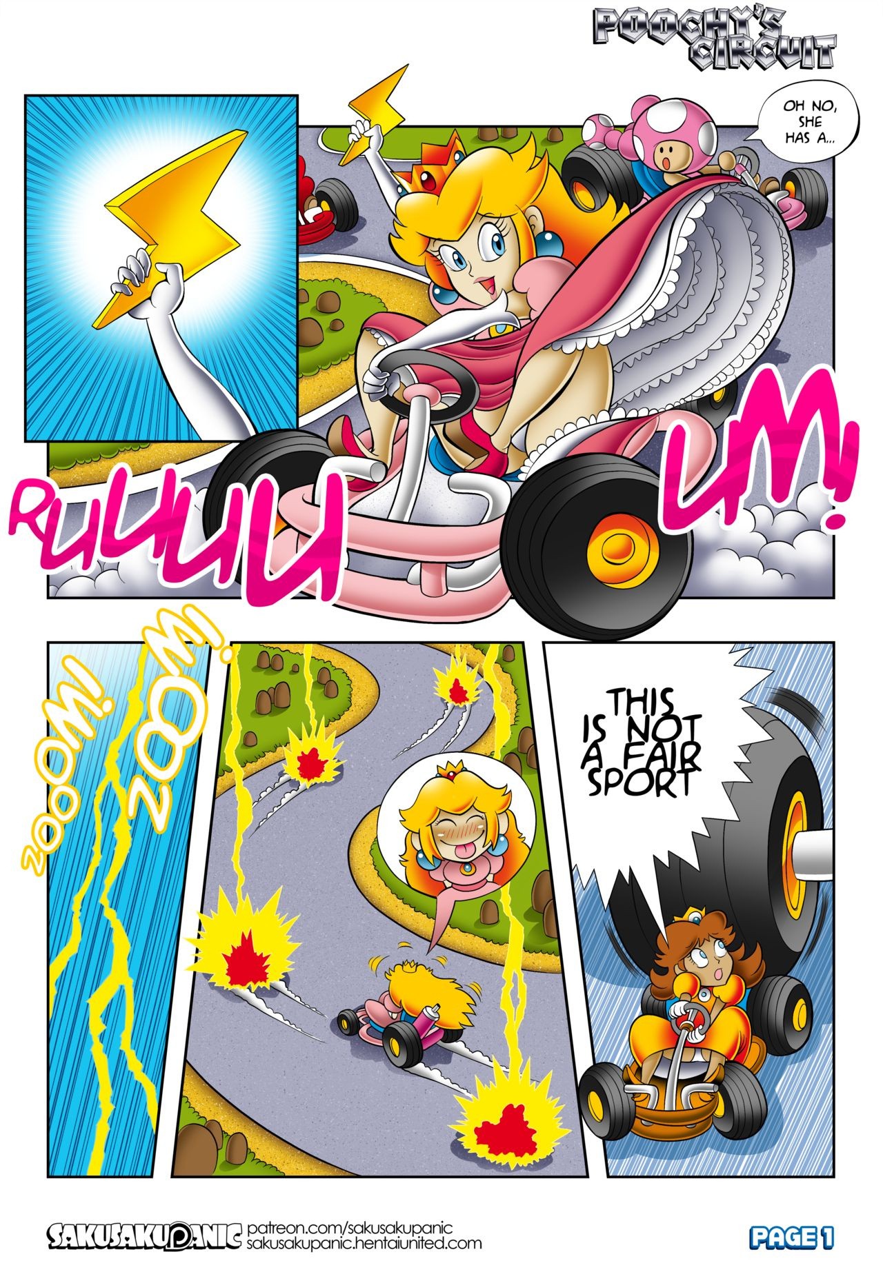 Poochy's Circuit porn comic picture 2
