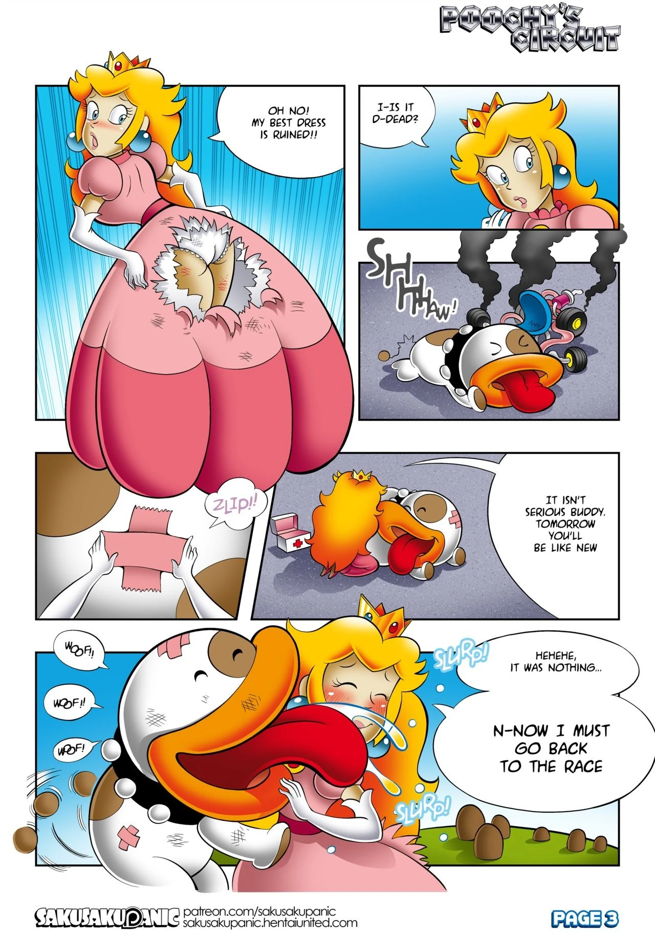 Poochy's Circuit porn comic picture 4