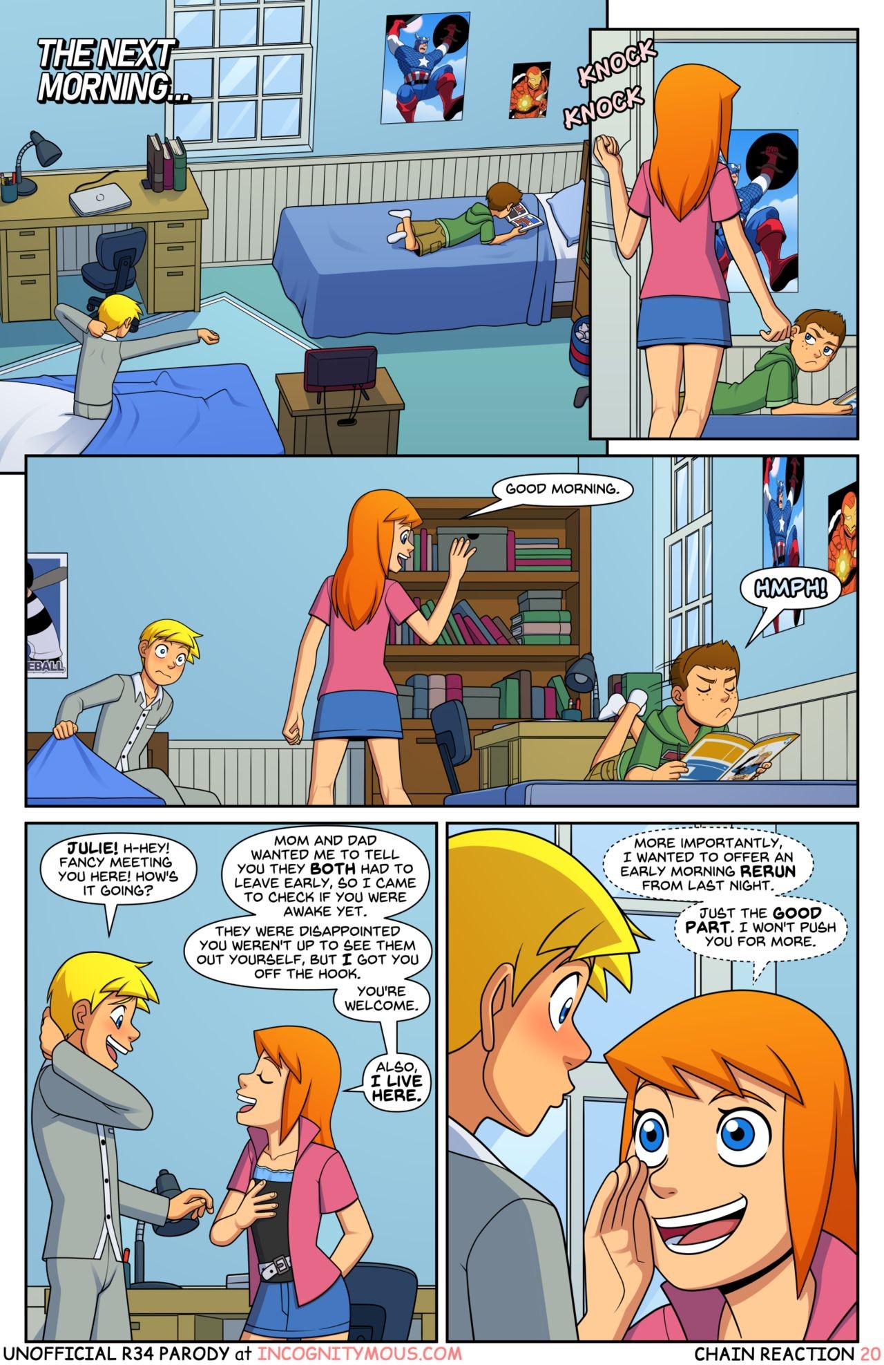 Power Pack - Chain Reaction porn comic picture 21