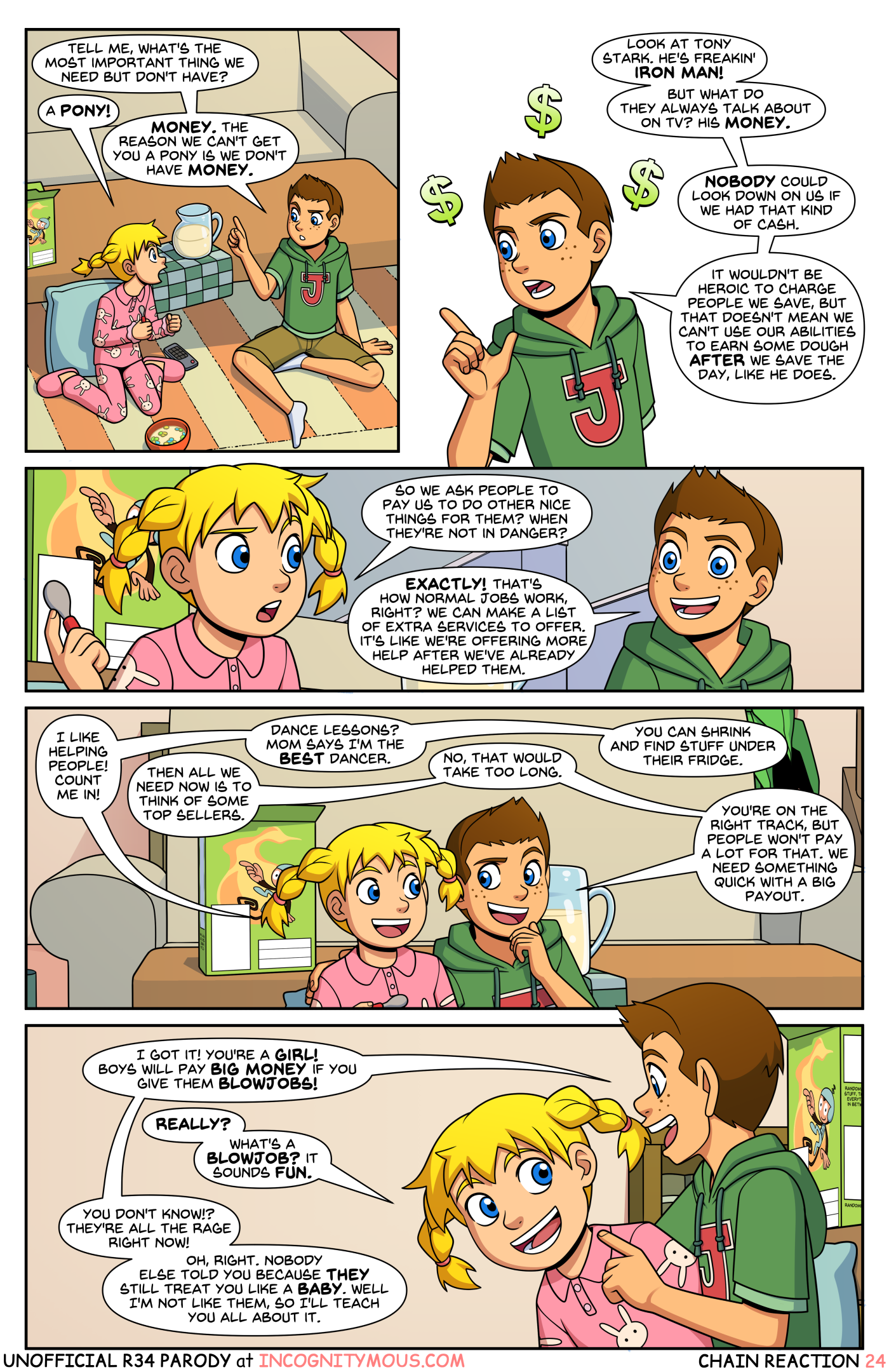 Power Pack - Chain Reaction porn comic picture 25