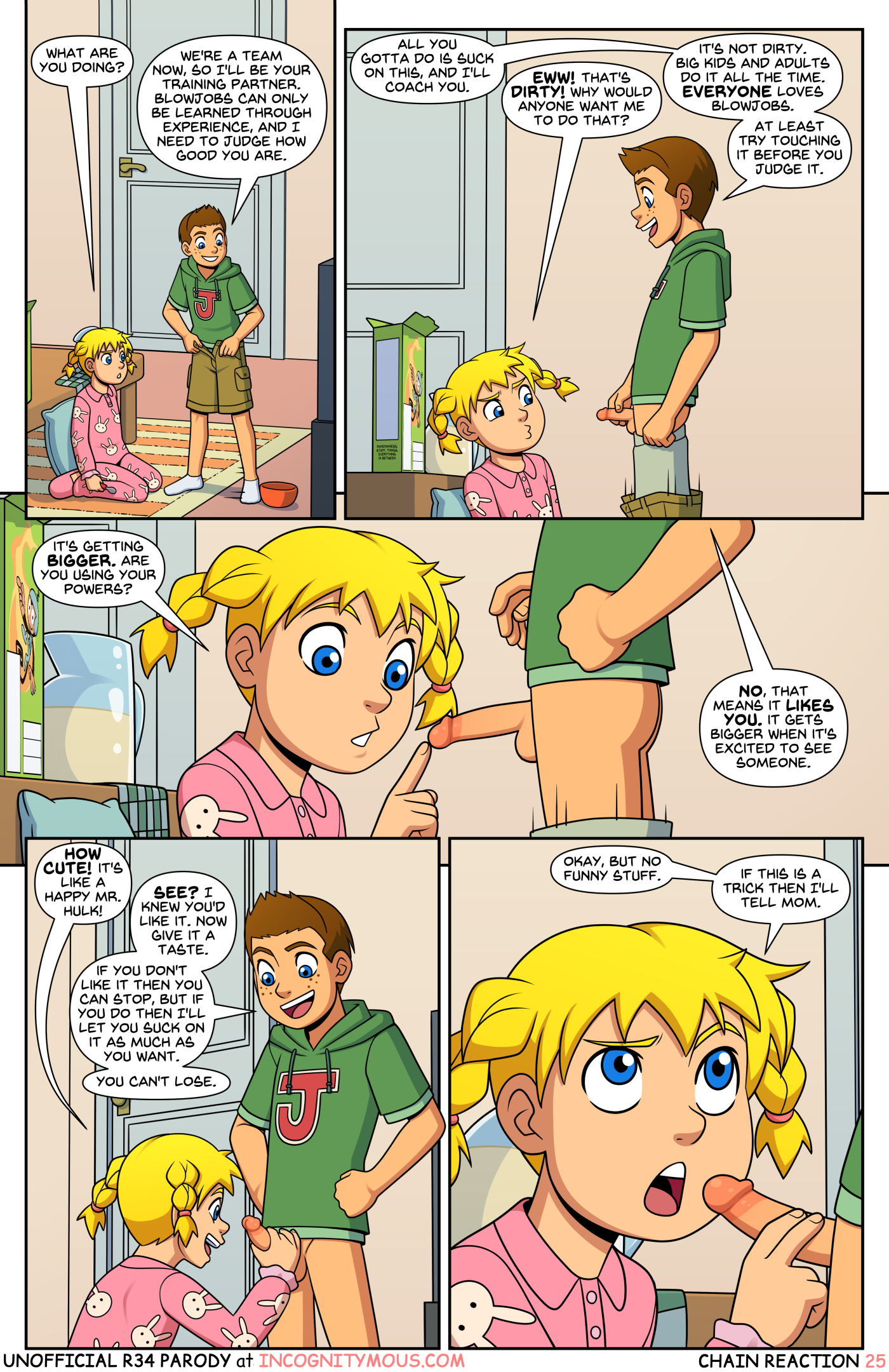 Power Pack - Chain Reaction porn comic picture 26