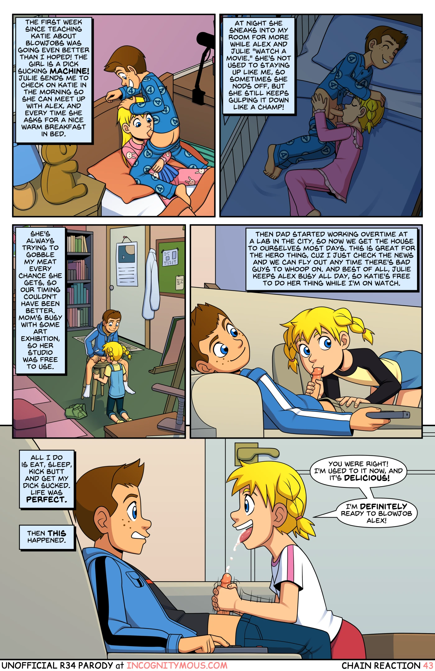 Power Pack - Chain Reaction porn comic picture 41