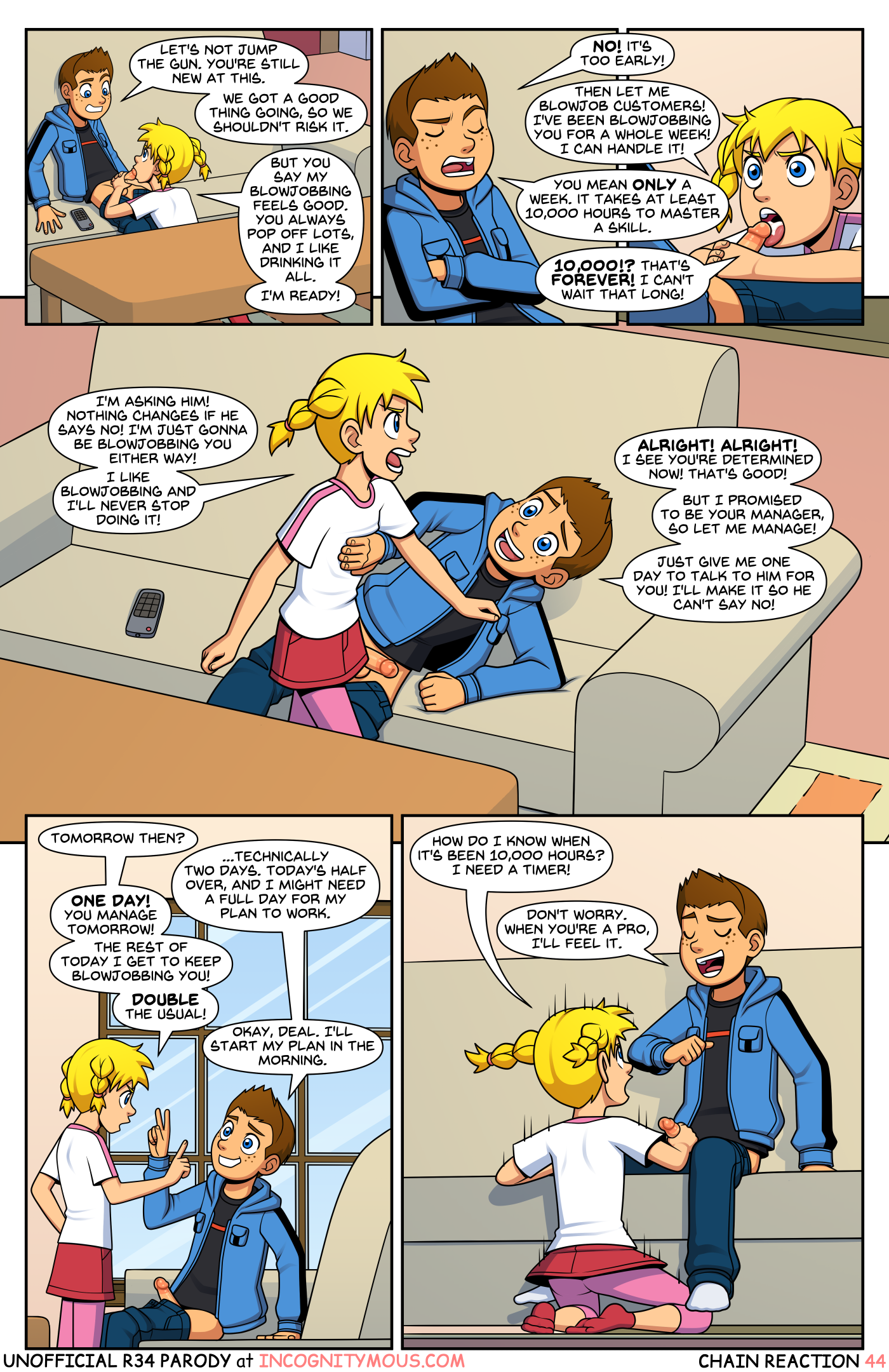 Power Pack - Chain Reaction porn comic picture 42