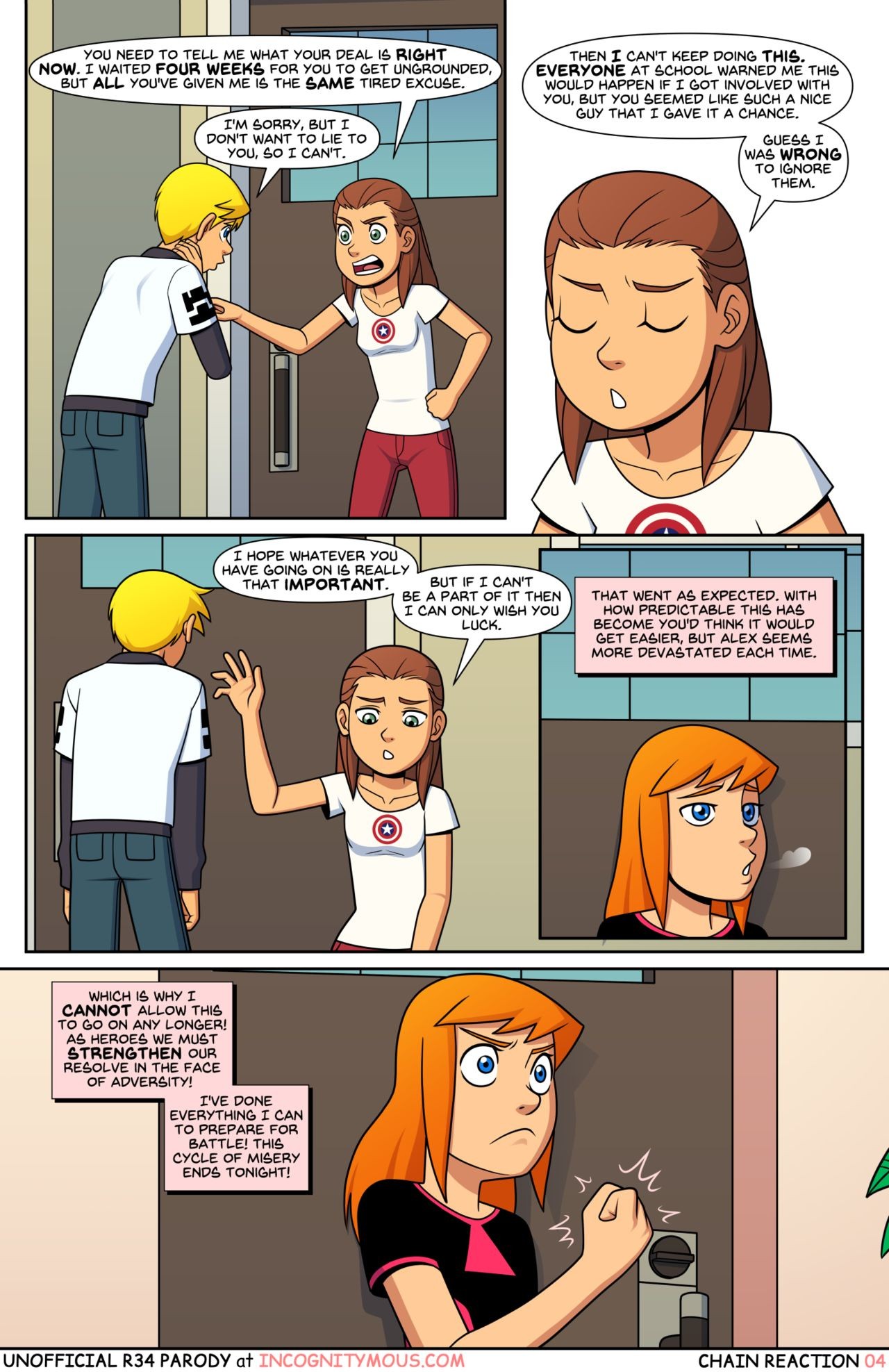 Power Pack - Chain Reaction porn comic picture 5