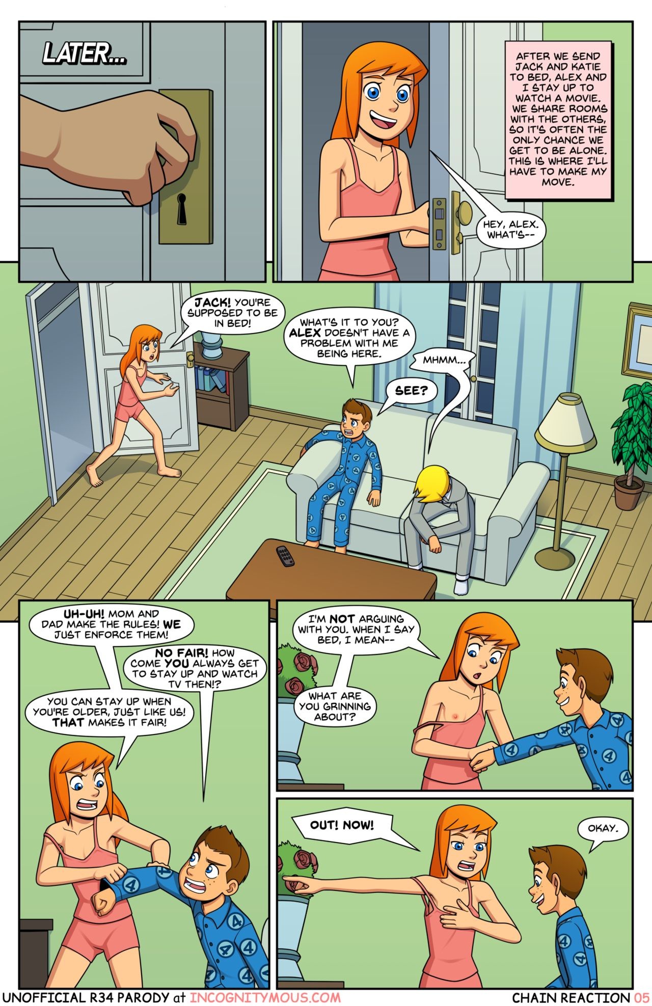Power Pack - Chain Reaction porn comic picture 6
