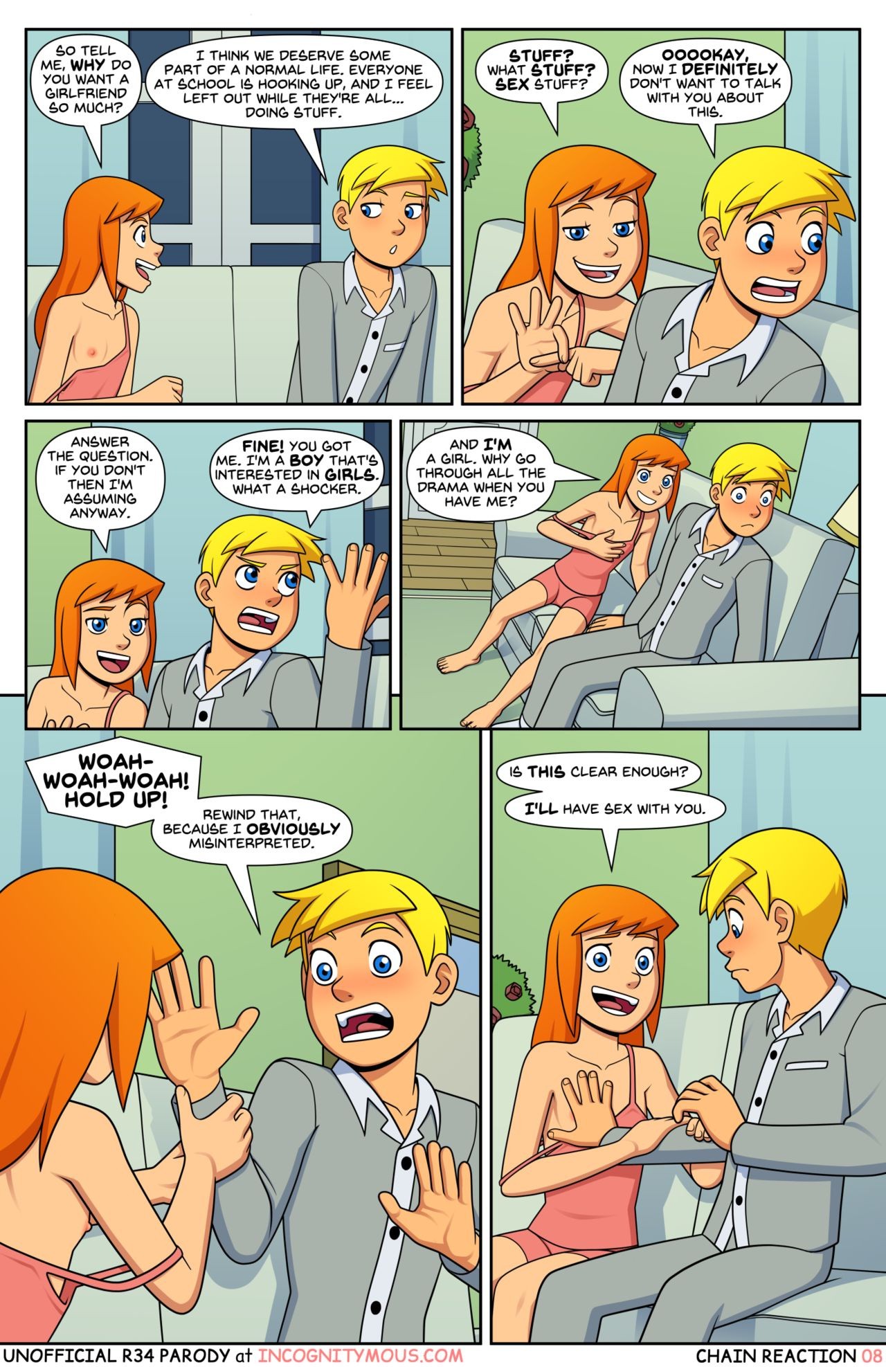 Power Pack - Chain Reaction porn comic picture 9