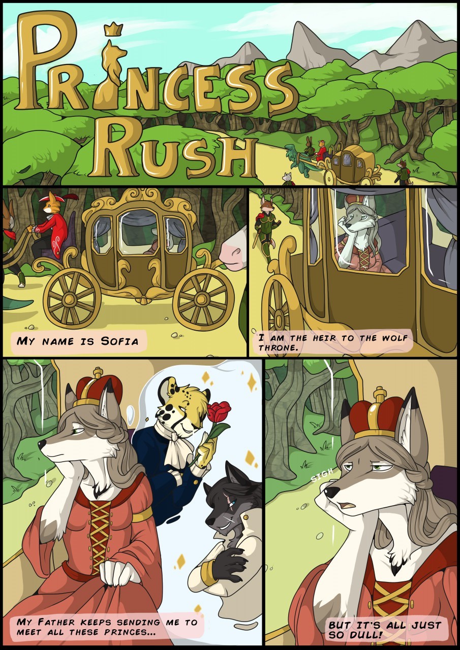 Princess Rush porn comic picture 1
