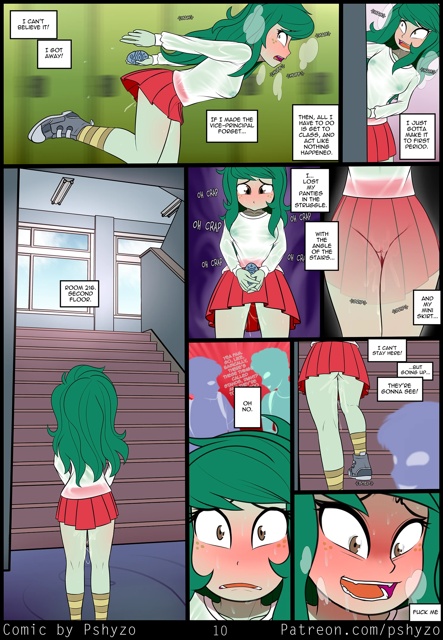 Public Wallflower porn comic picture 10
