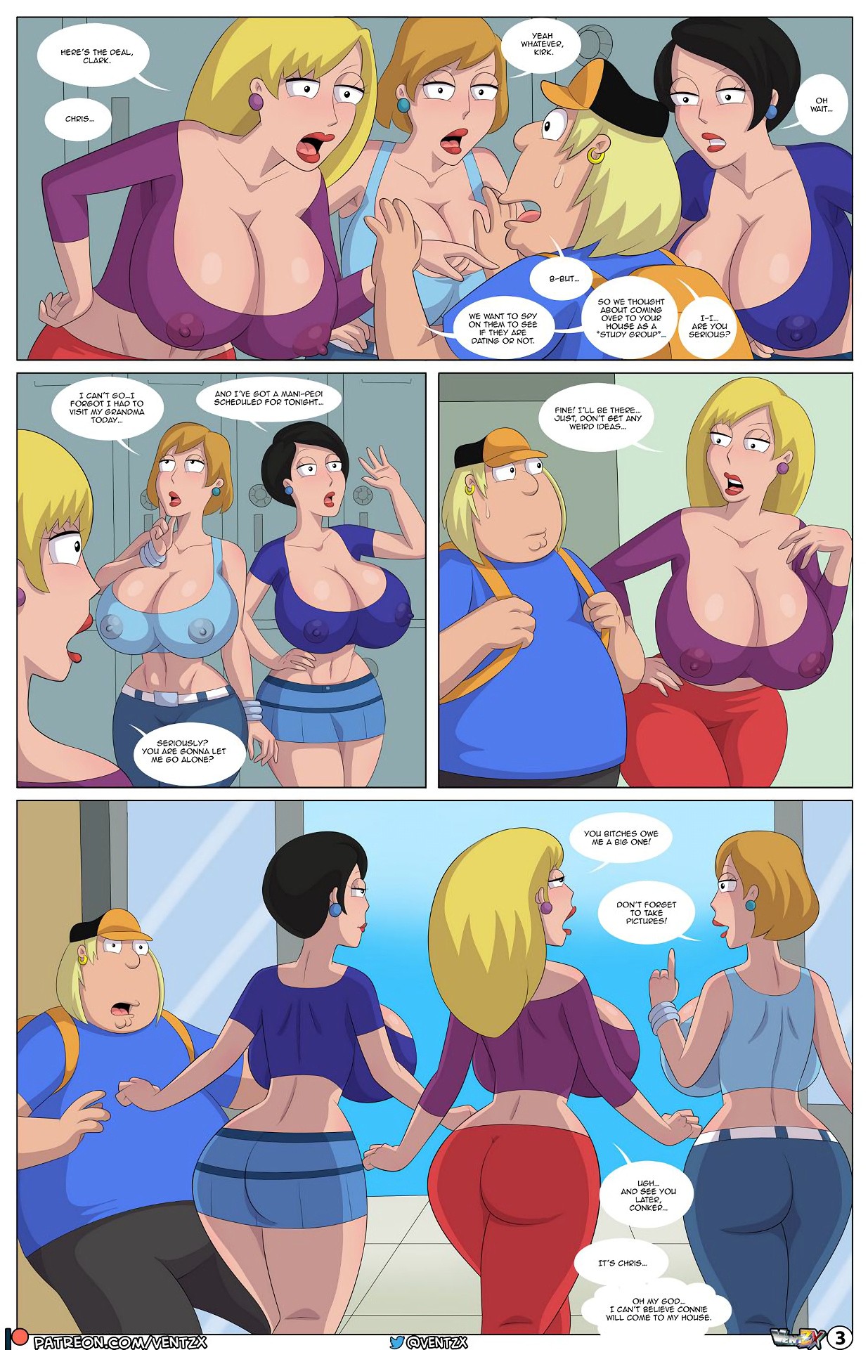 Quahog Diaries 3 porn comic picture 3