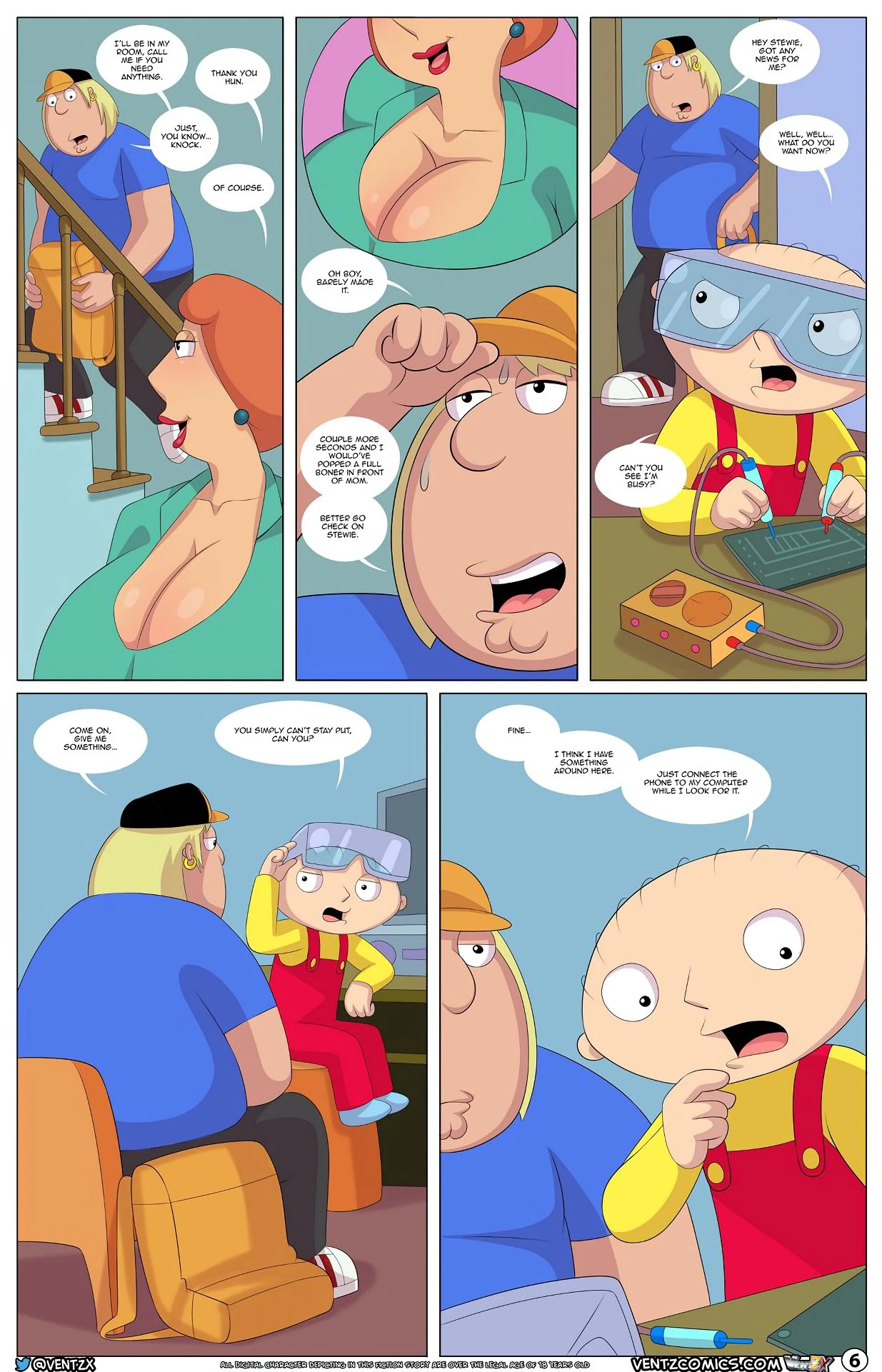 Quahog Diaries 3 porn comic picture 6