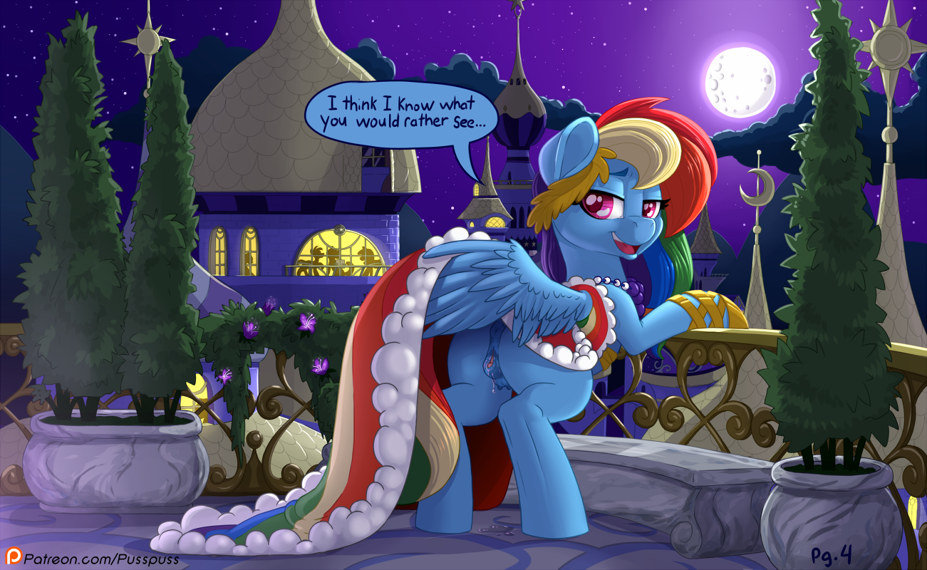 Rainbow Dash and You Attend the Gala porn comic picture 4
