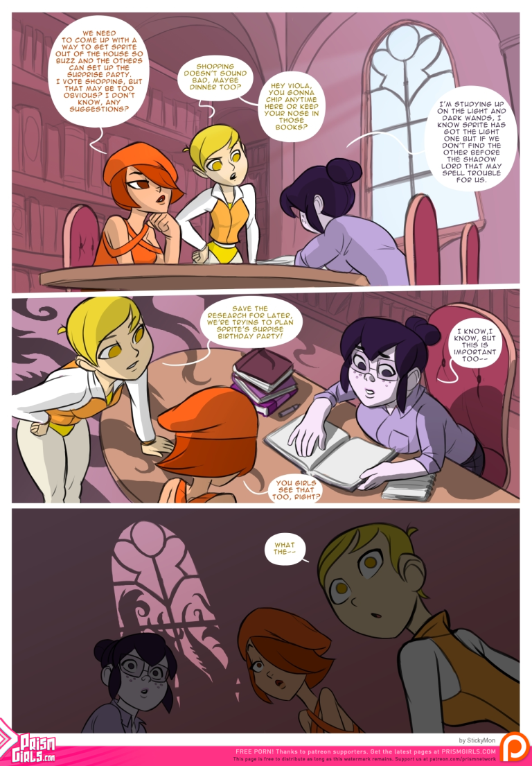 Rainbow Sprite Hunger of the Shadow Beasts porn comic picture 3