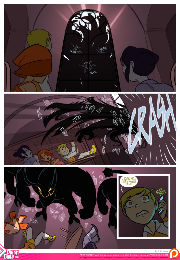 Rainbow Sprite Hunger of the Shadow Beasts porn comic picture 4