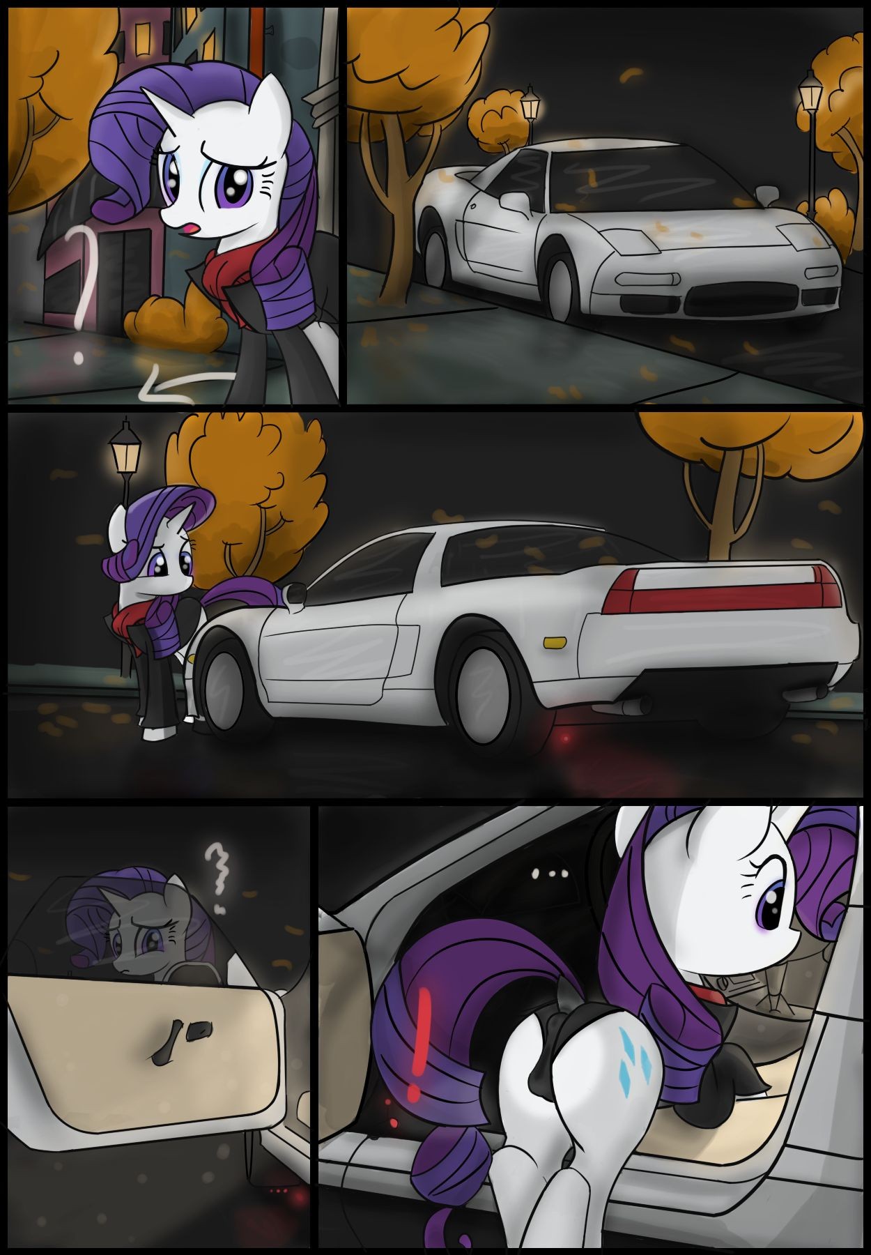 Rarity's Car porn comic picture 3