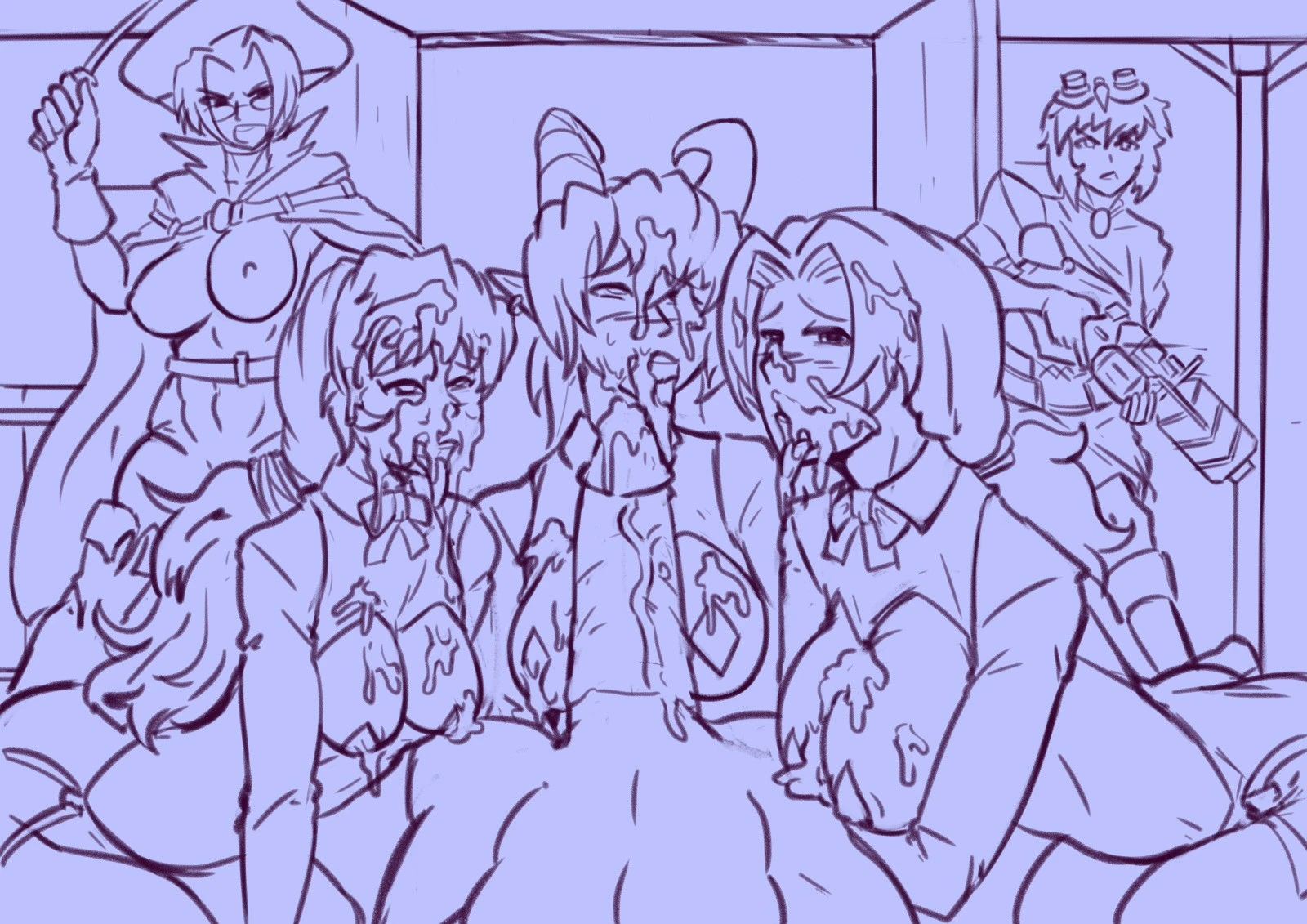 Reina and Sierra: Dungeon-Delvers of Debauchery and Degeneracy! porn comic picture 22