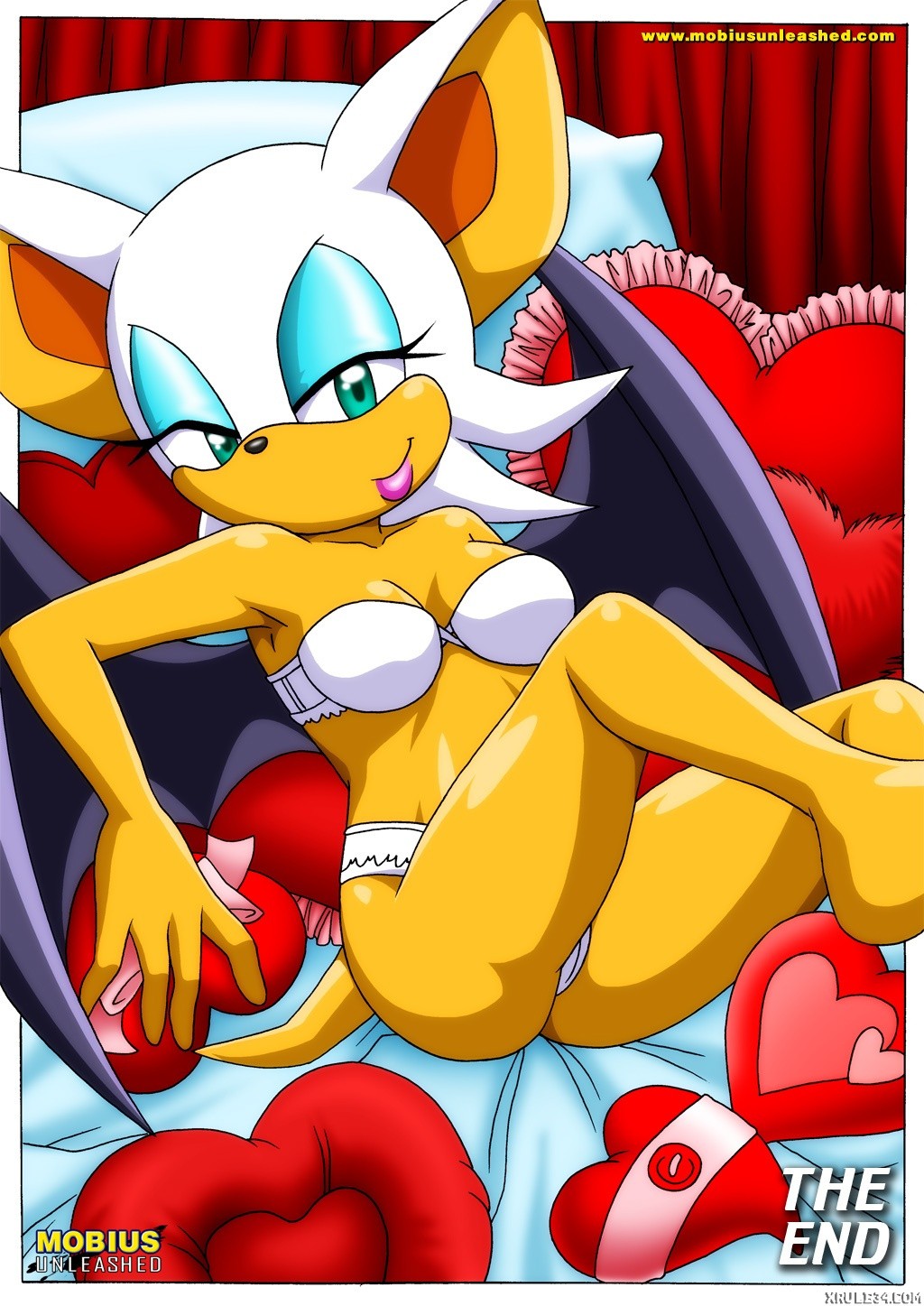 Rouge's Lonesome Night porn comic picture 9