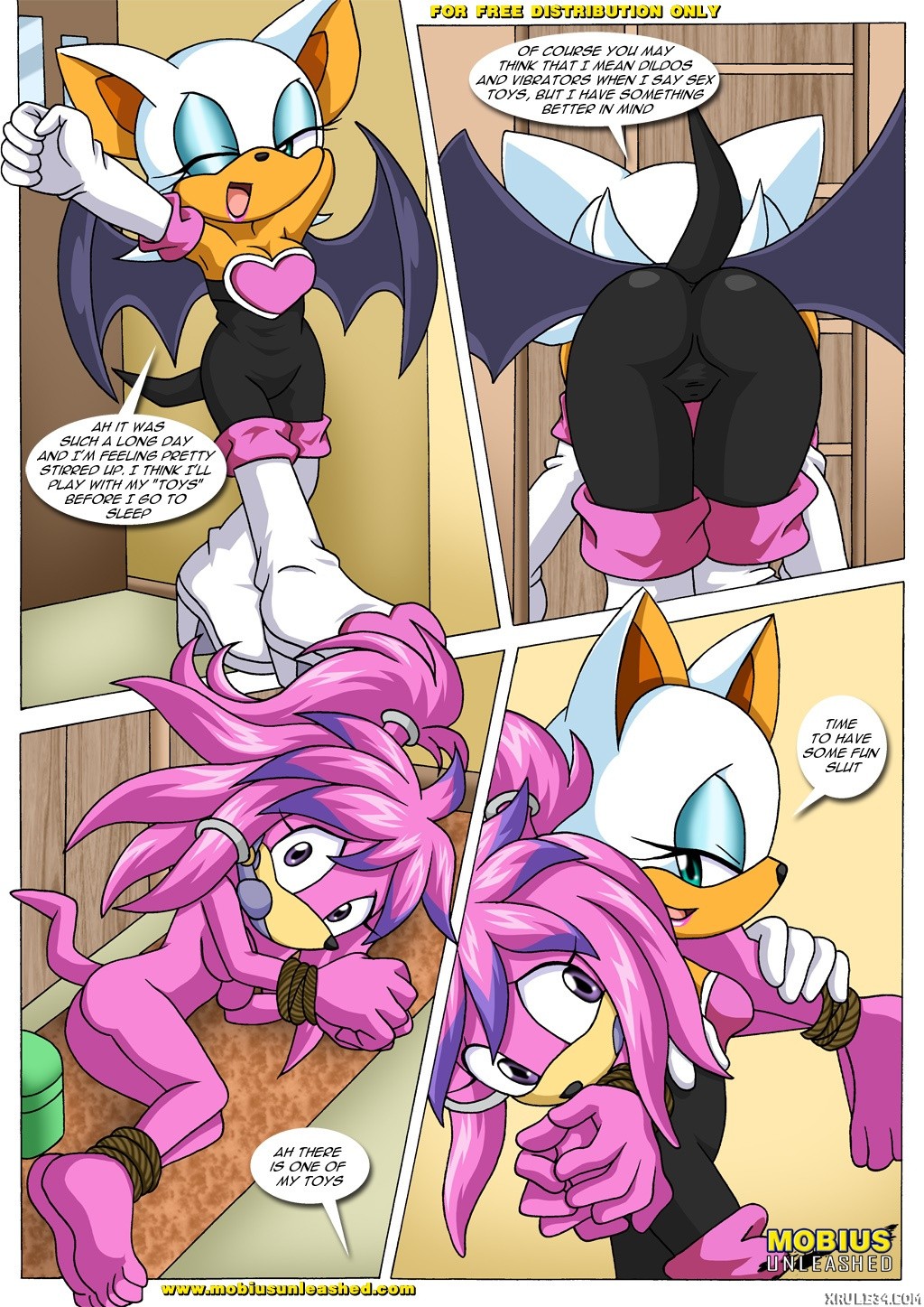 Rouge's Toys porn comic picture 2