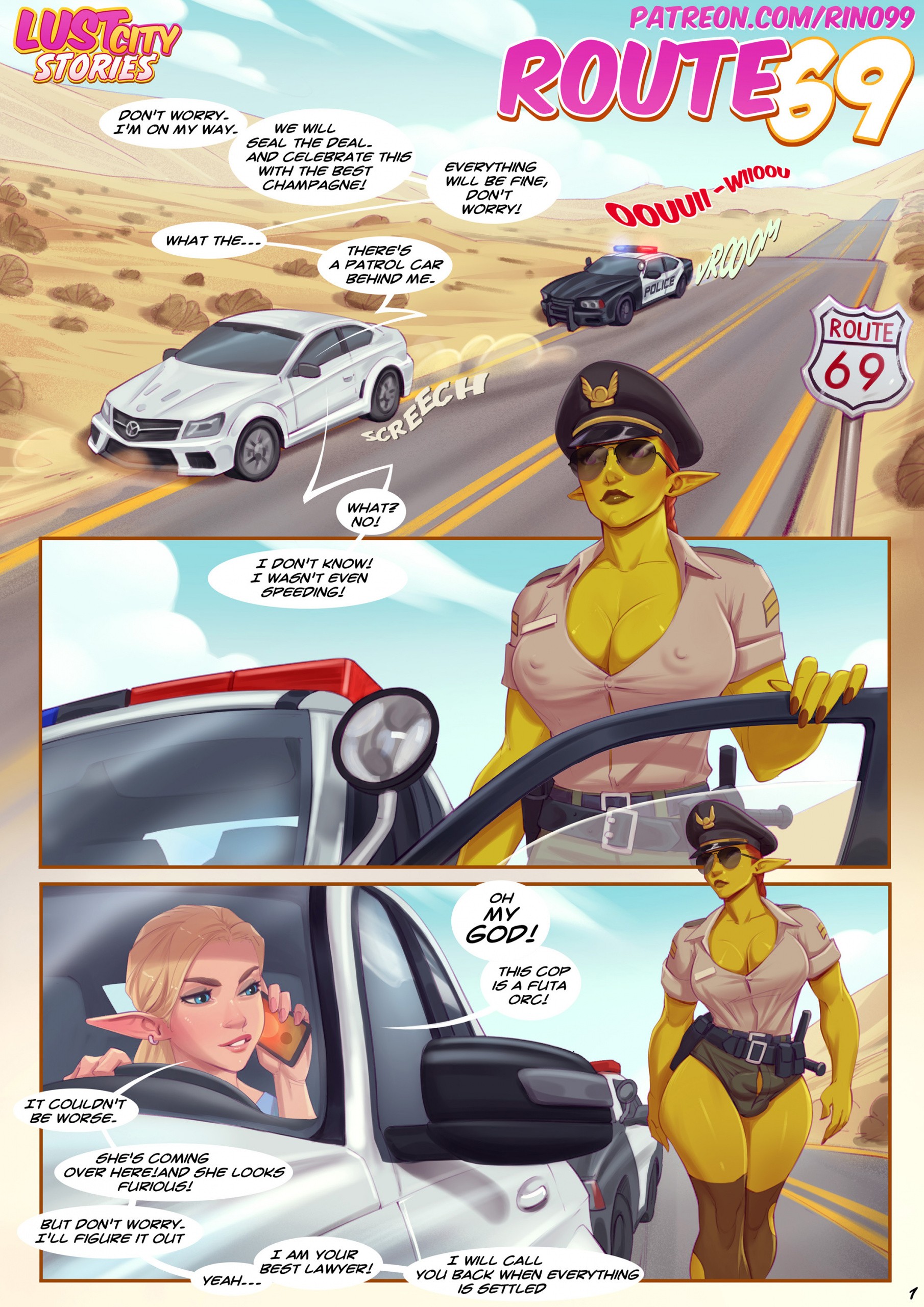 Route 69 porn comic picture 1