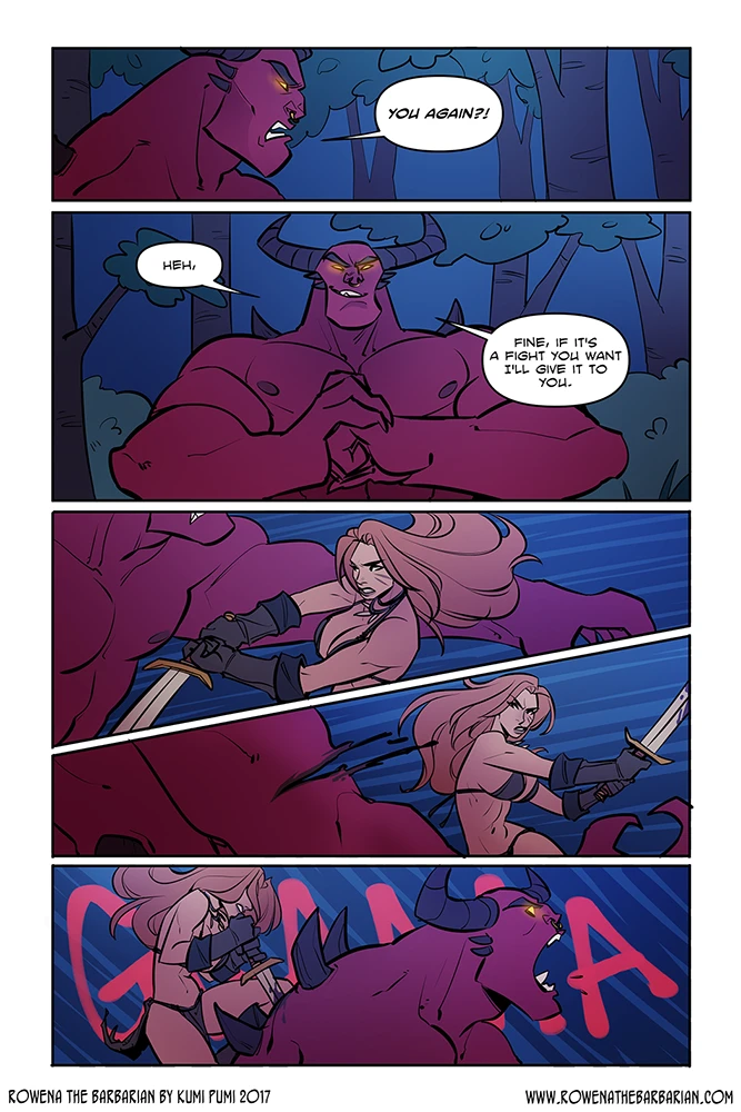 Rowena the Barbarian porn comic picture 20