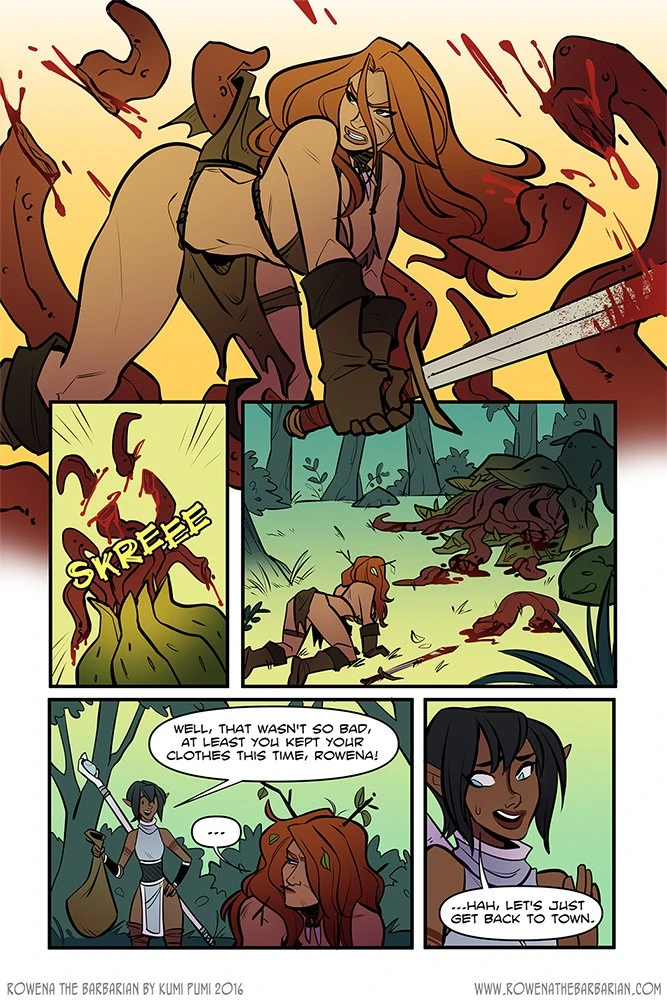 Rowena the Barbarian porn comic picture 5