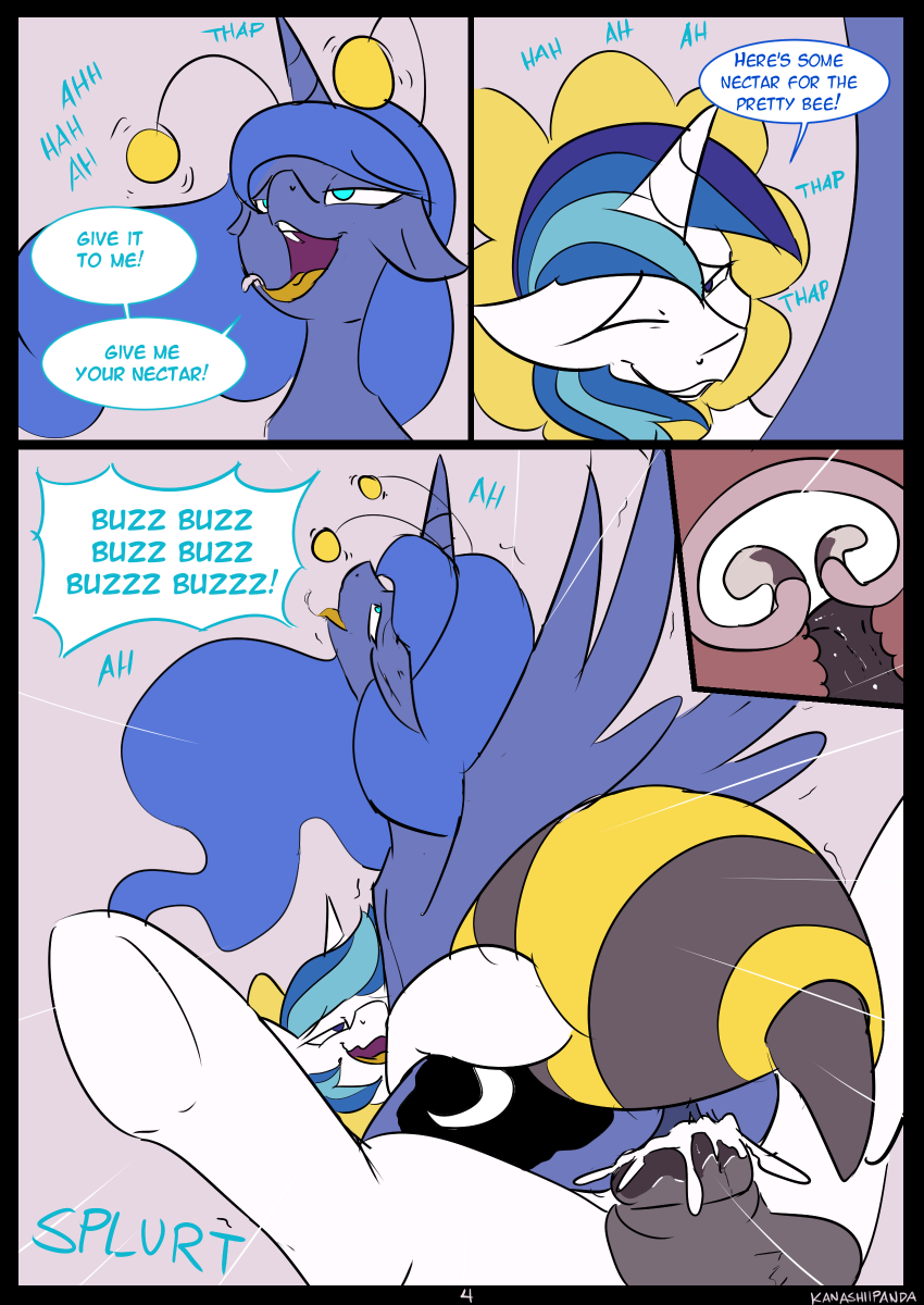 Royal Bee porn comic picture 4
