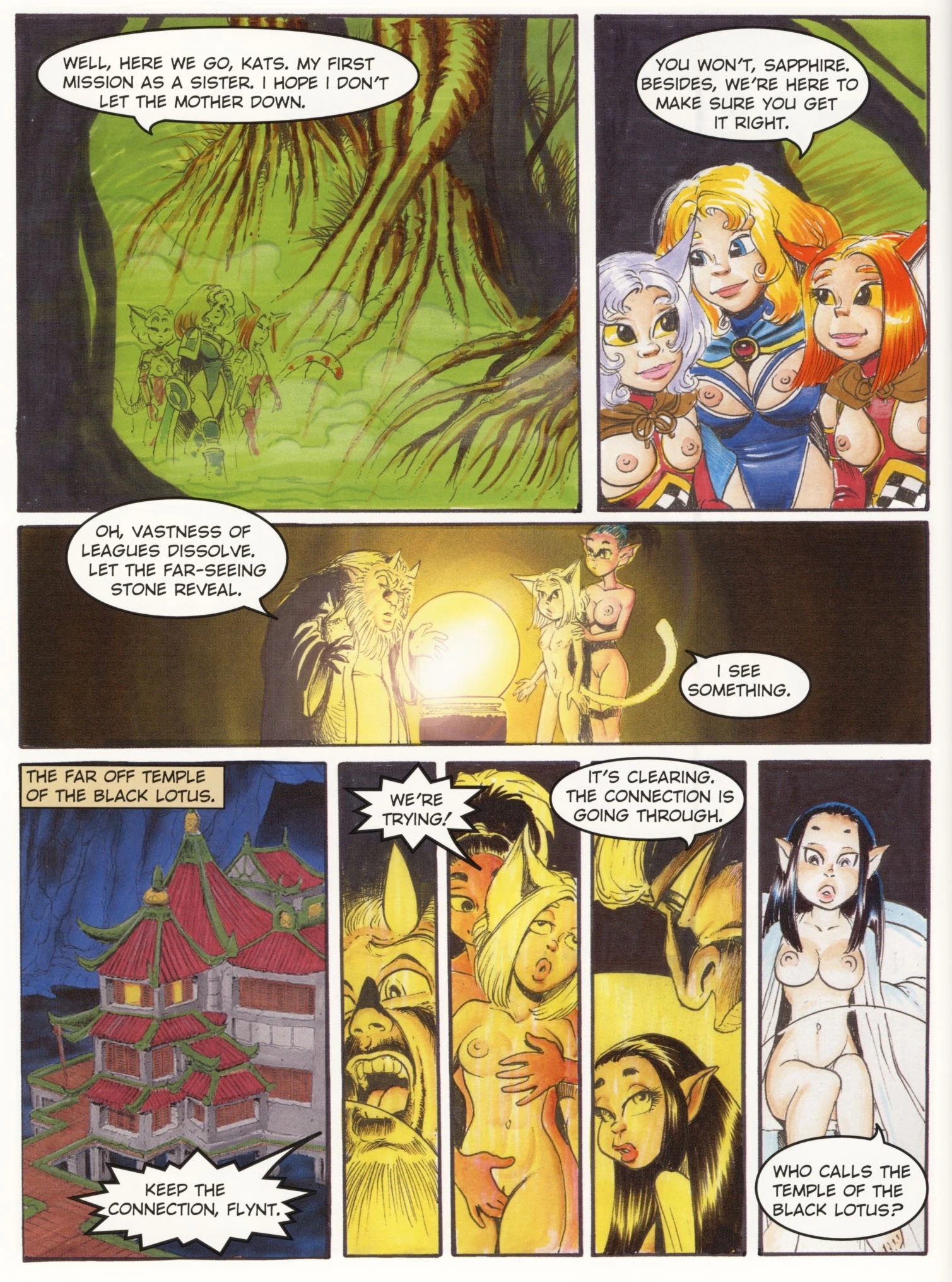 Saphire Vol.2 porn comic picture 11