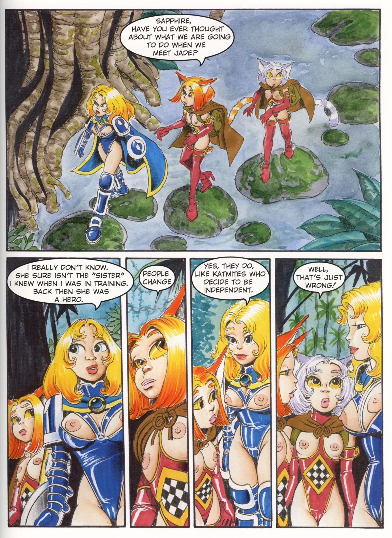 Saphire Vol.2 porn comic picture 20