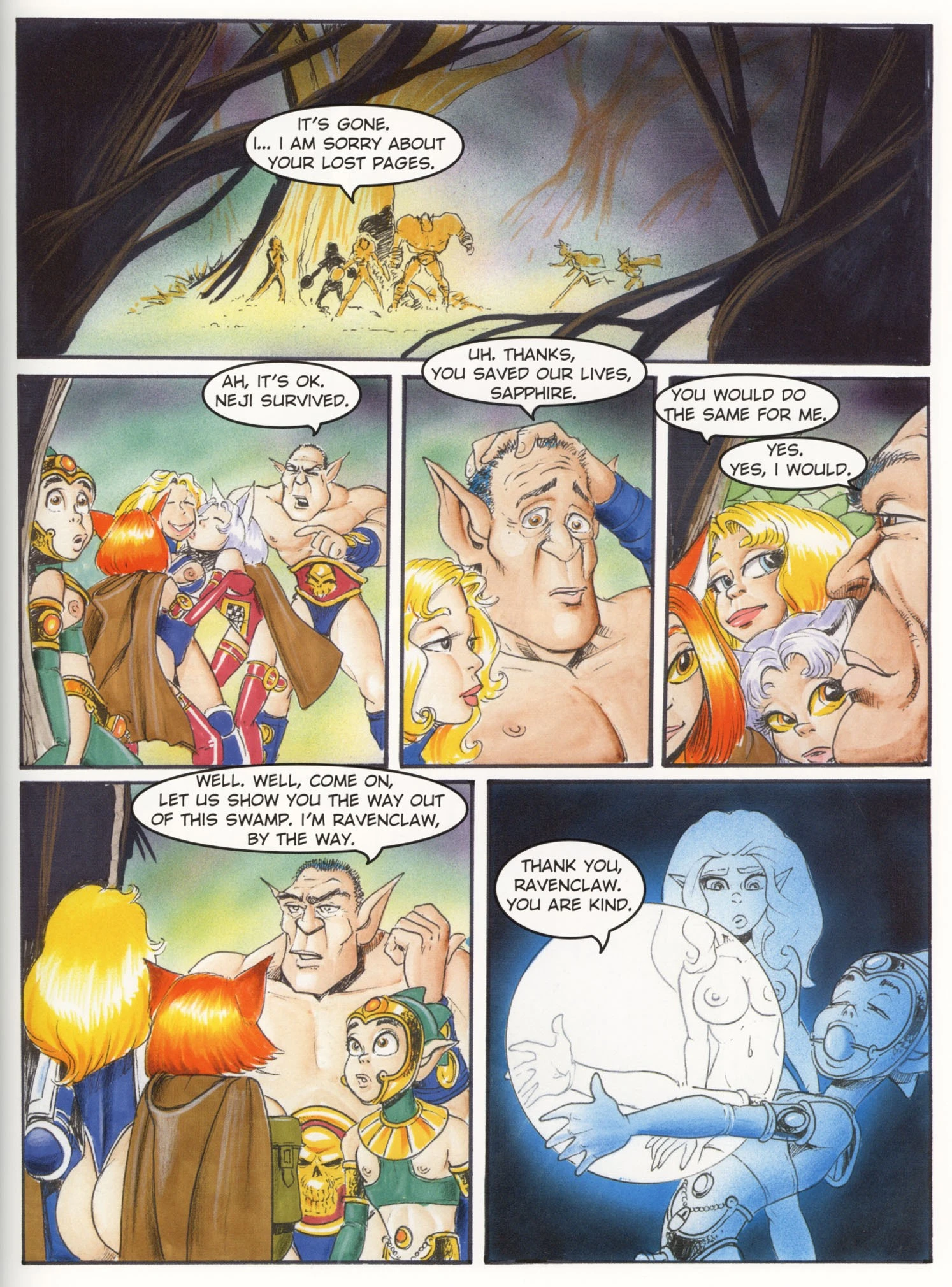 Saphire Vol.2 porn comic picture 32