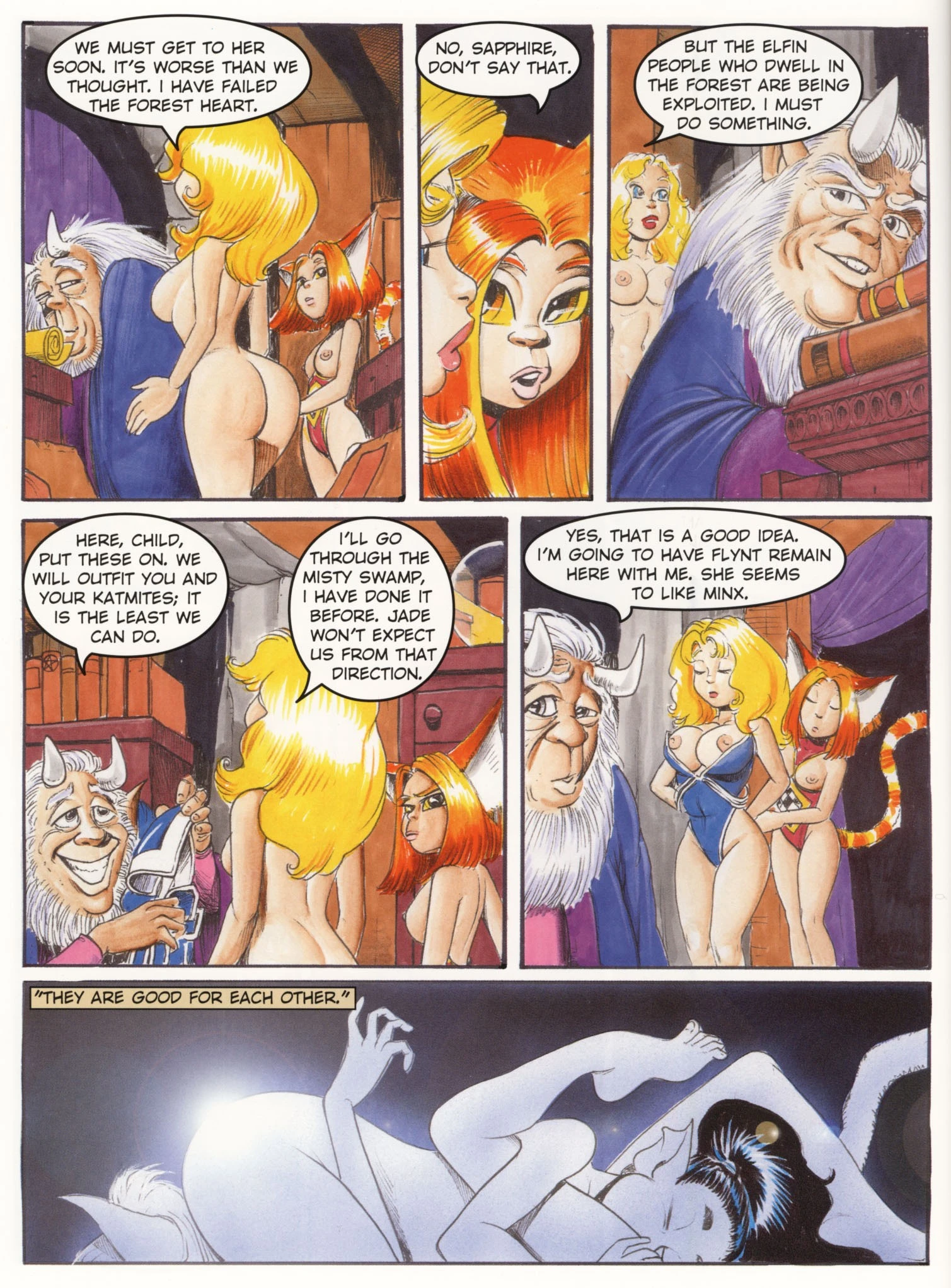 Saphire Vol.2 porn comic picture 9