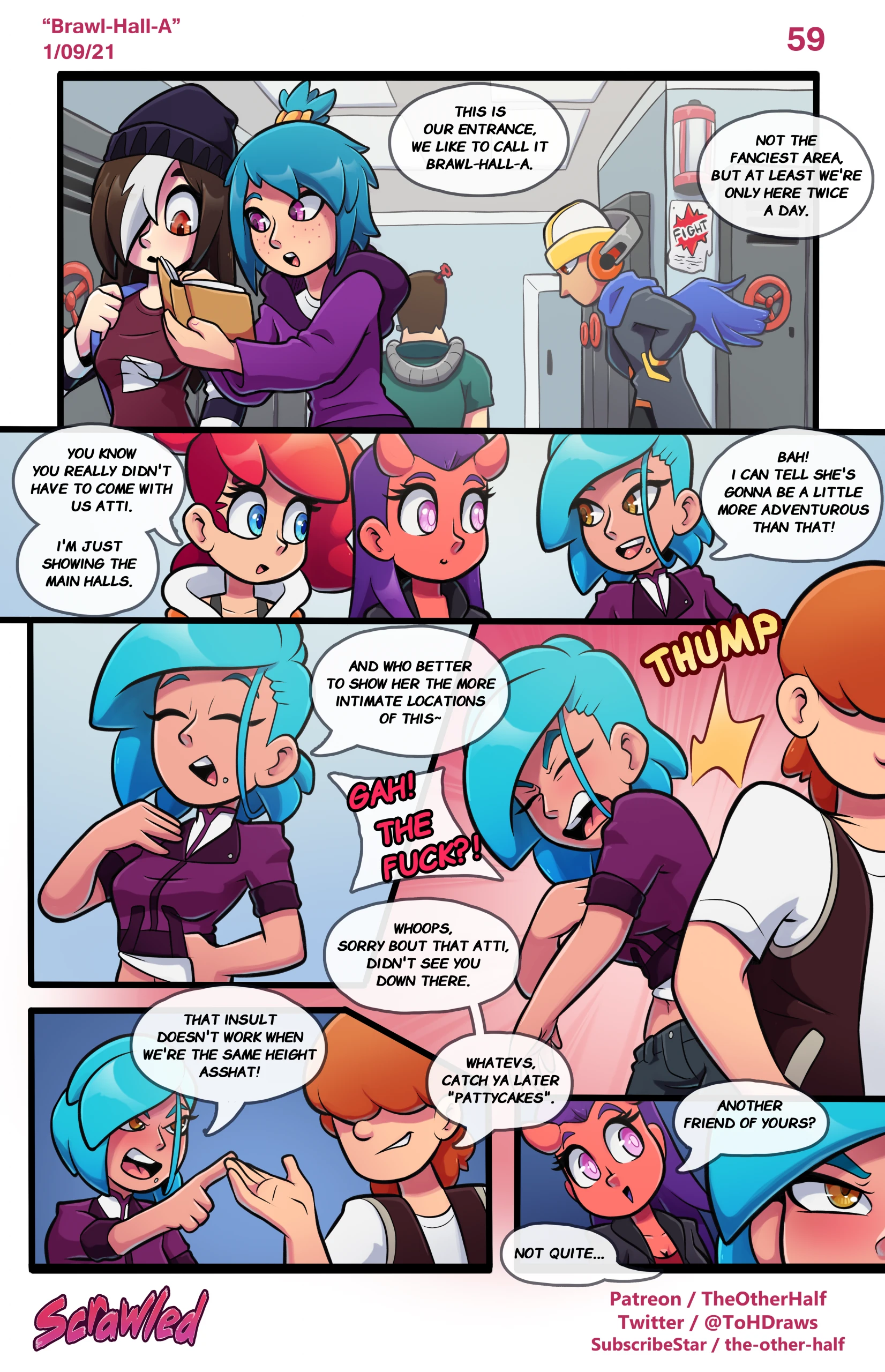 Scrawled porn comic picture 60