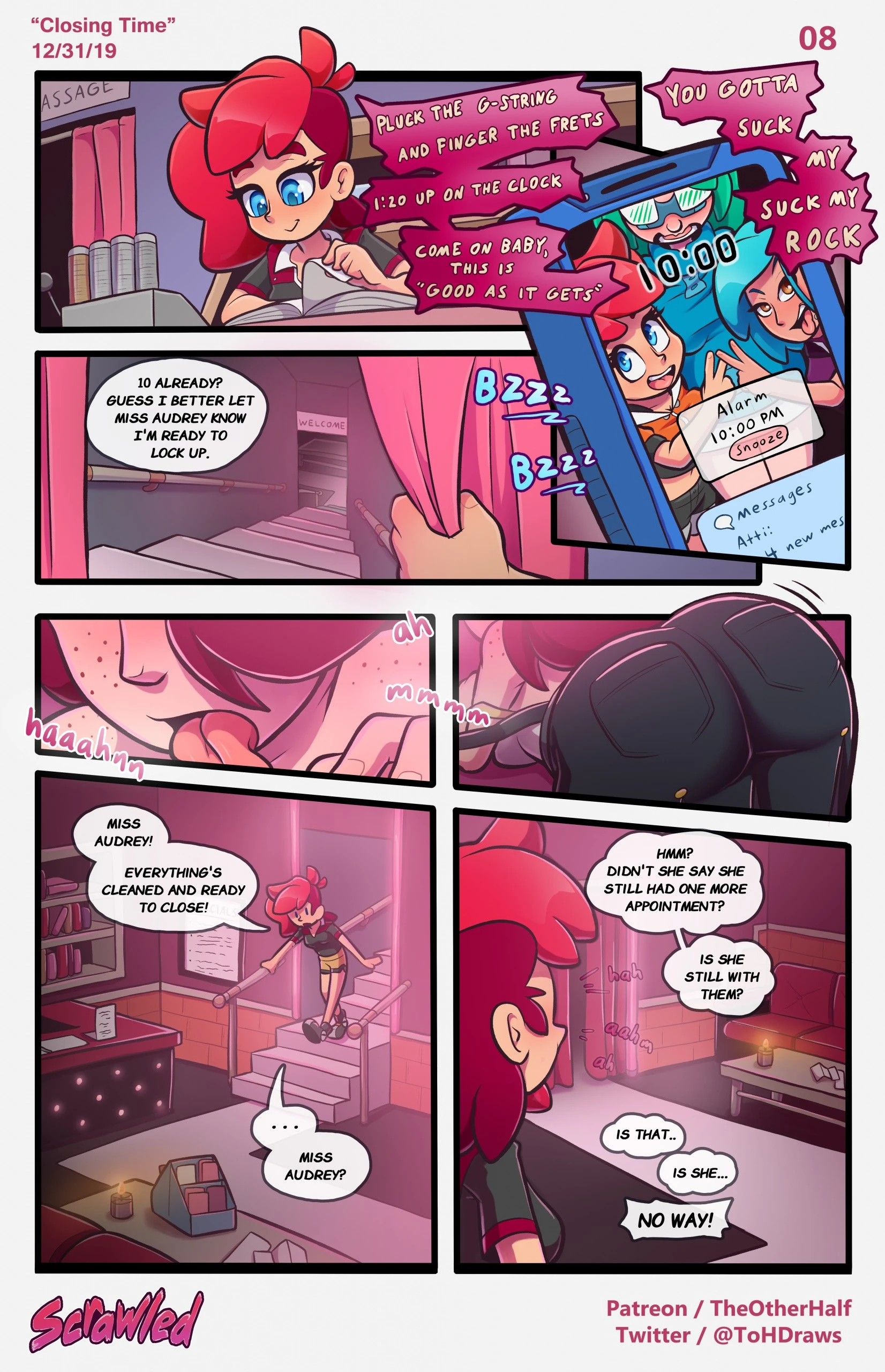 Scrawled porn comic picture 9