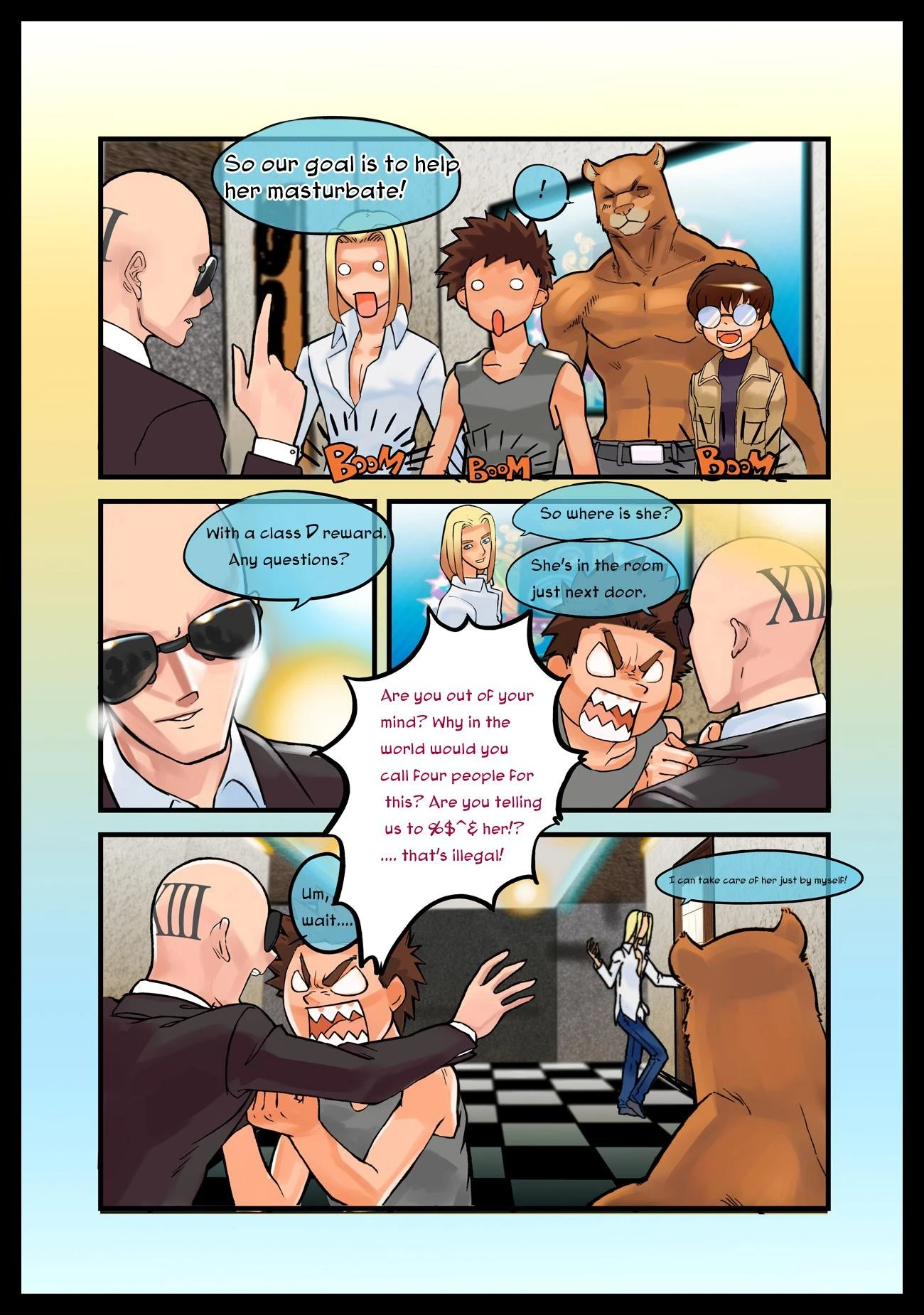 Sexy Task porn comic picture 6