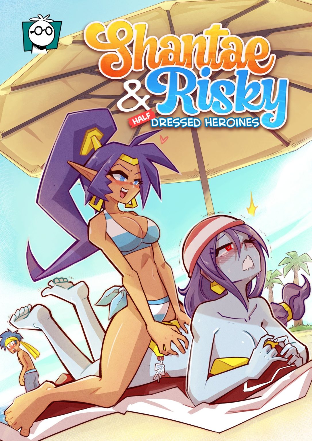 Shantae & Risky - Half Dressed Heroines porn comic picture 1