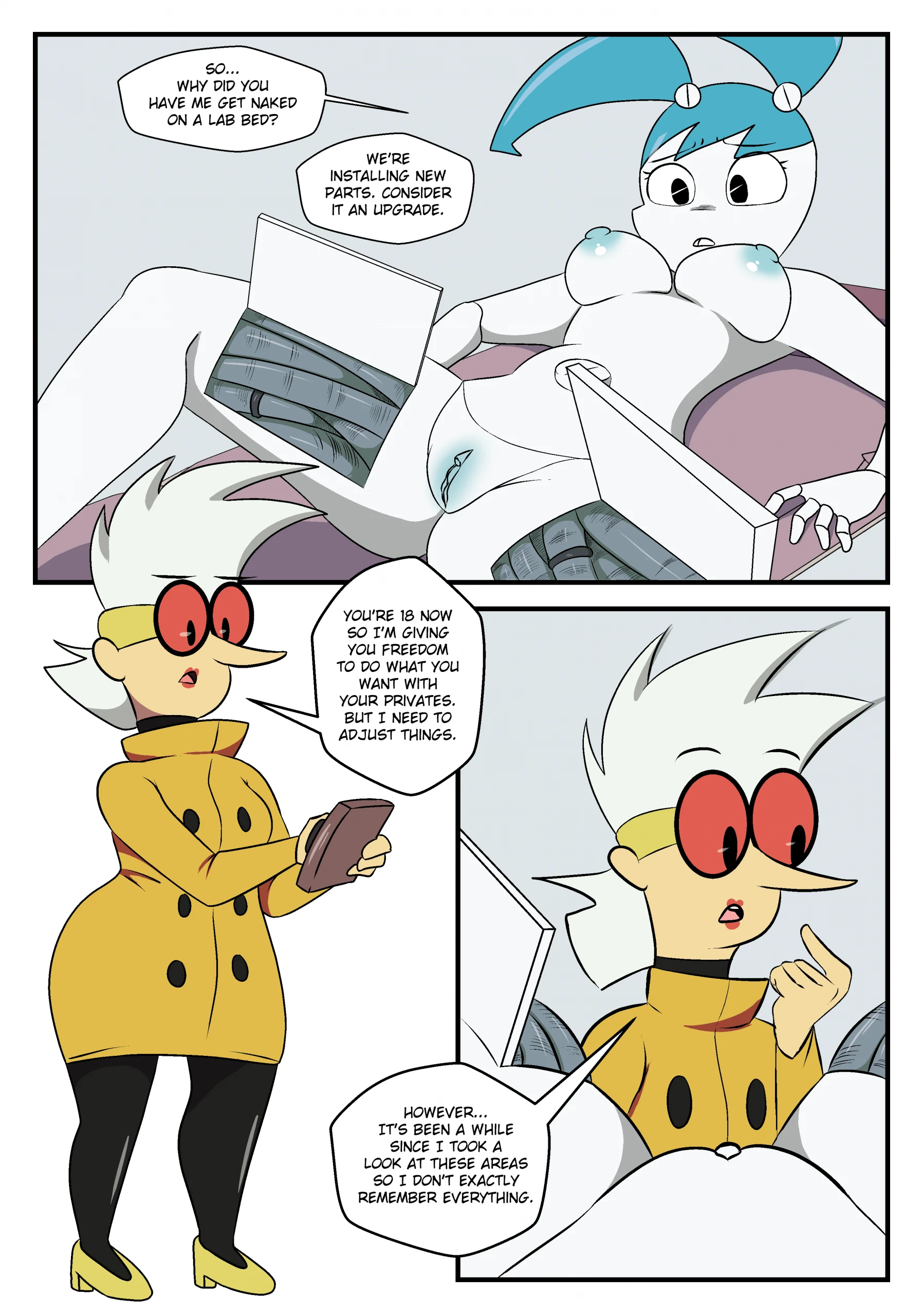 Short Circuit porn comic picture 2