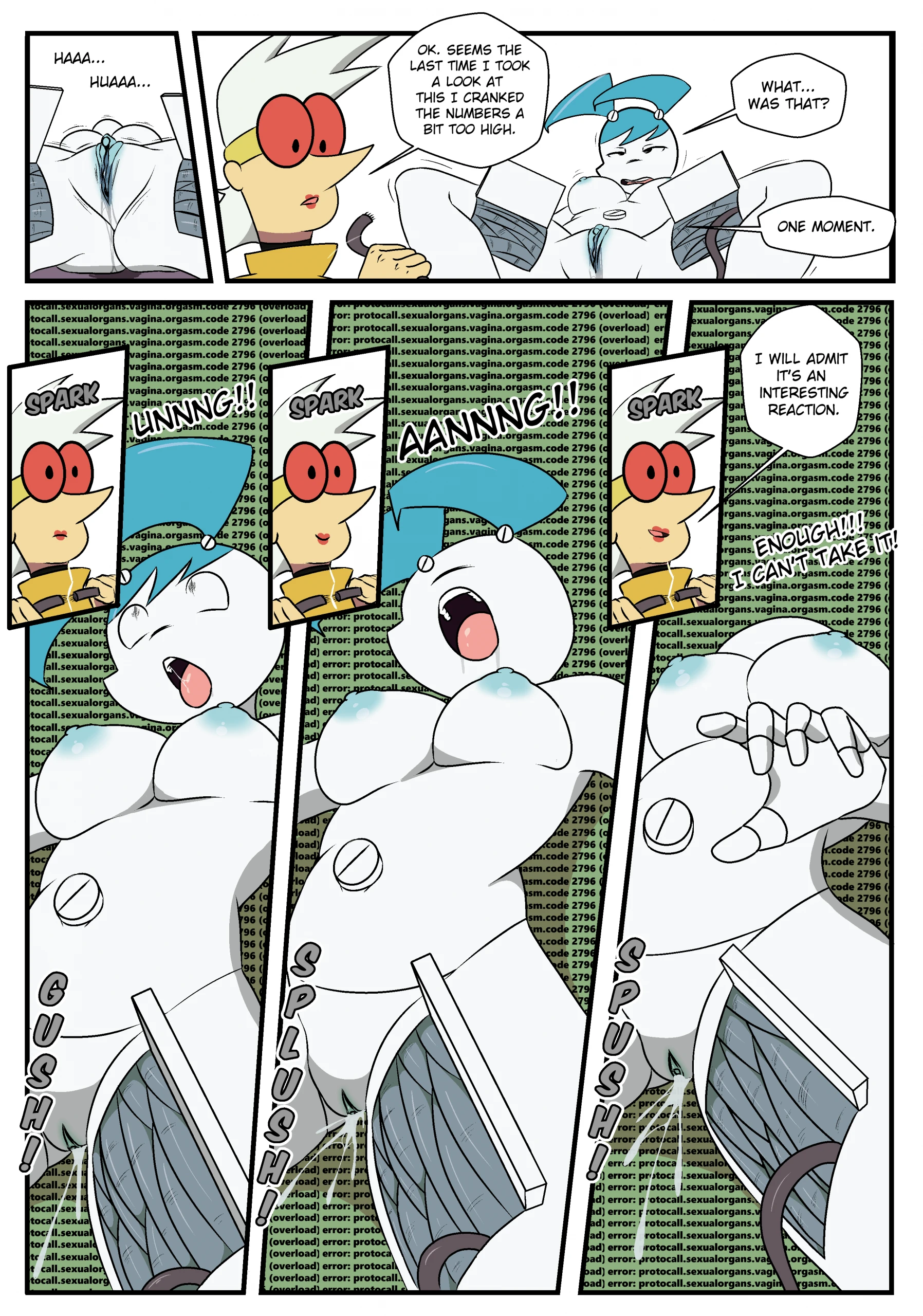 Short Circuit porn comic picture 4