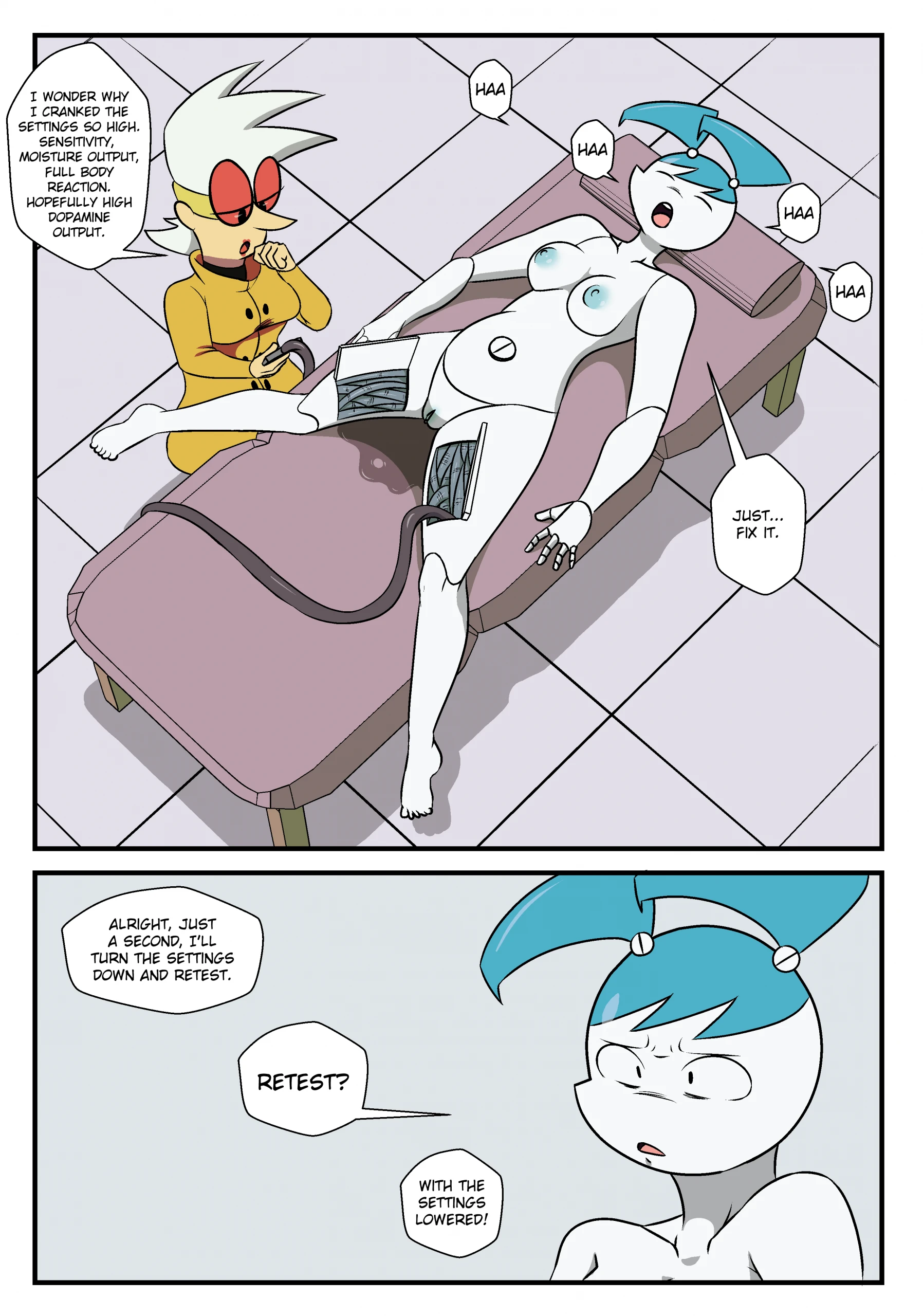 Short Circuit porn comic picture 5