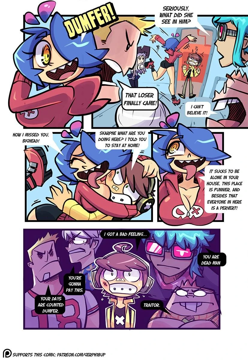 SkarpWorld 2: Milk cow porn comic picture 10