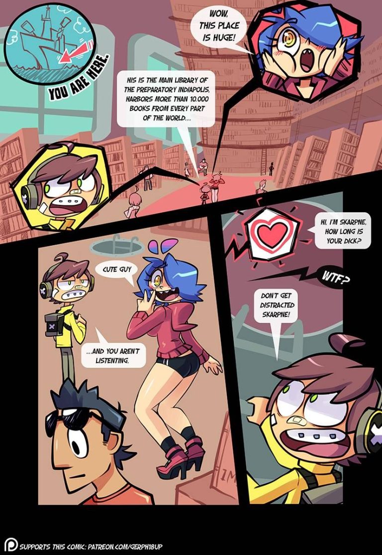 SkarpWorld 2: Milk cow porn comic picture 18
