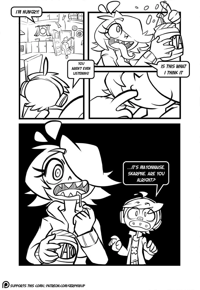 SkarpWorld 2: Milk cow porn comic picture 41