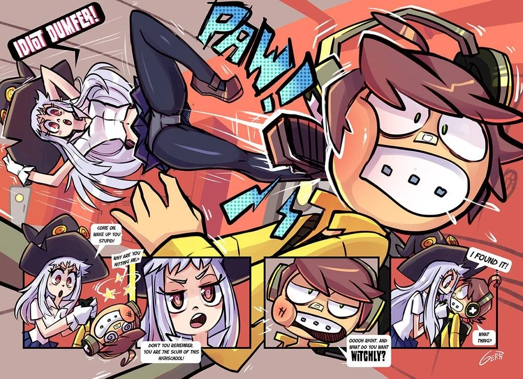 SkarpWorld 2: Milk cow porn comic picture 6