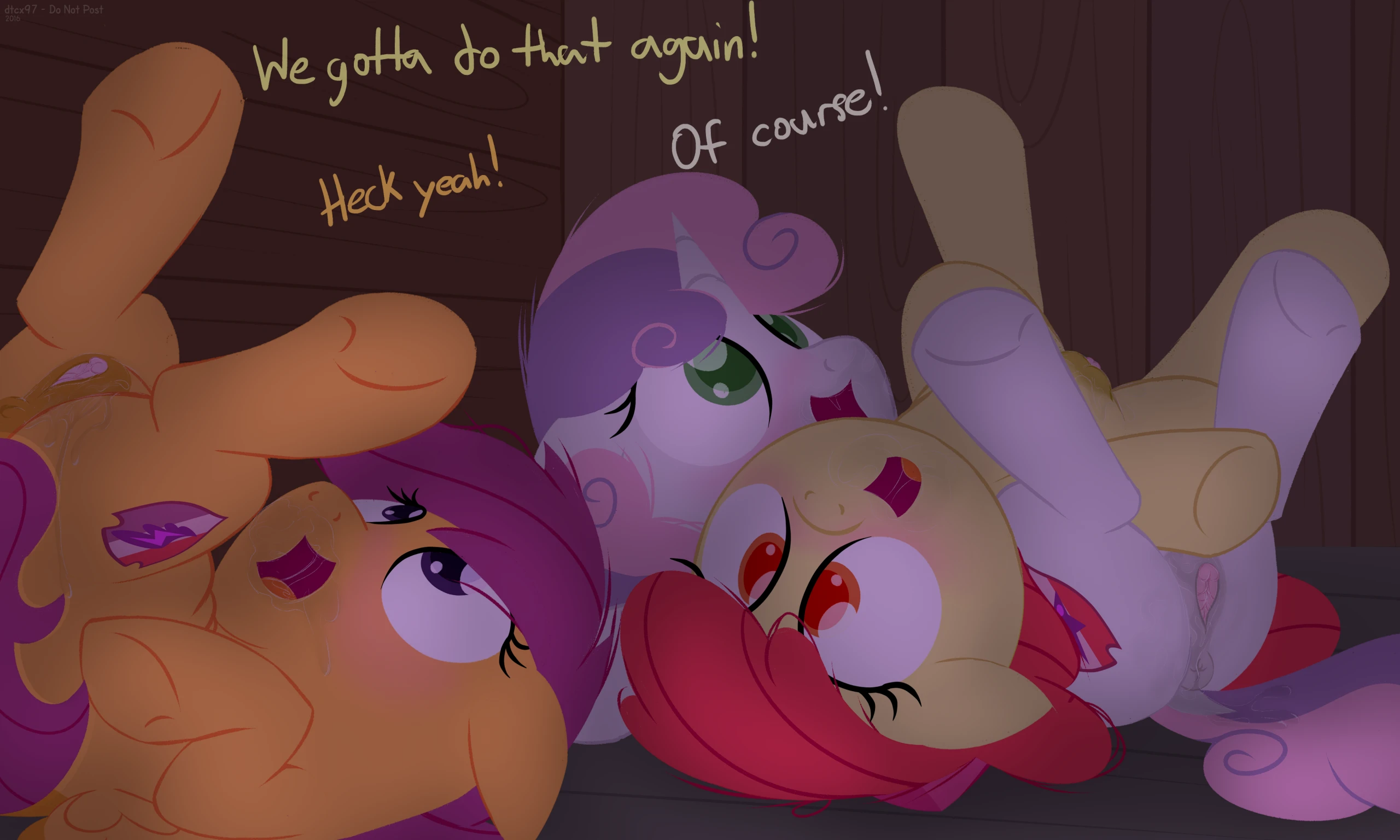 Sleepless Nights - MLP porn comic picture 18