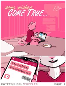 Some Wishes Come True by Fuzzled porn comic picture 1