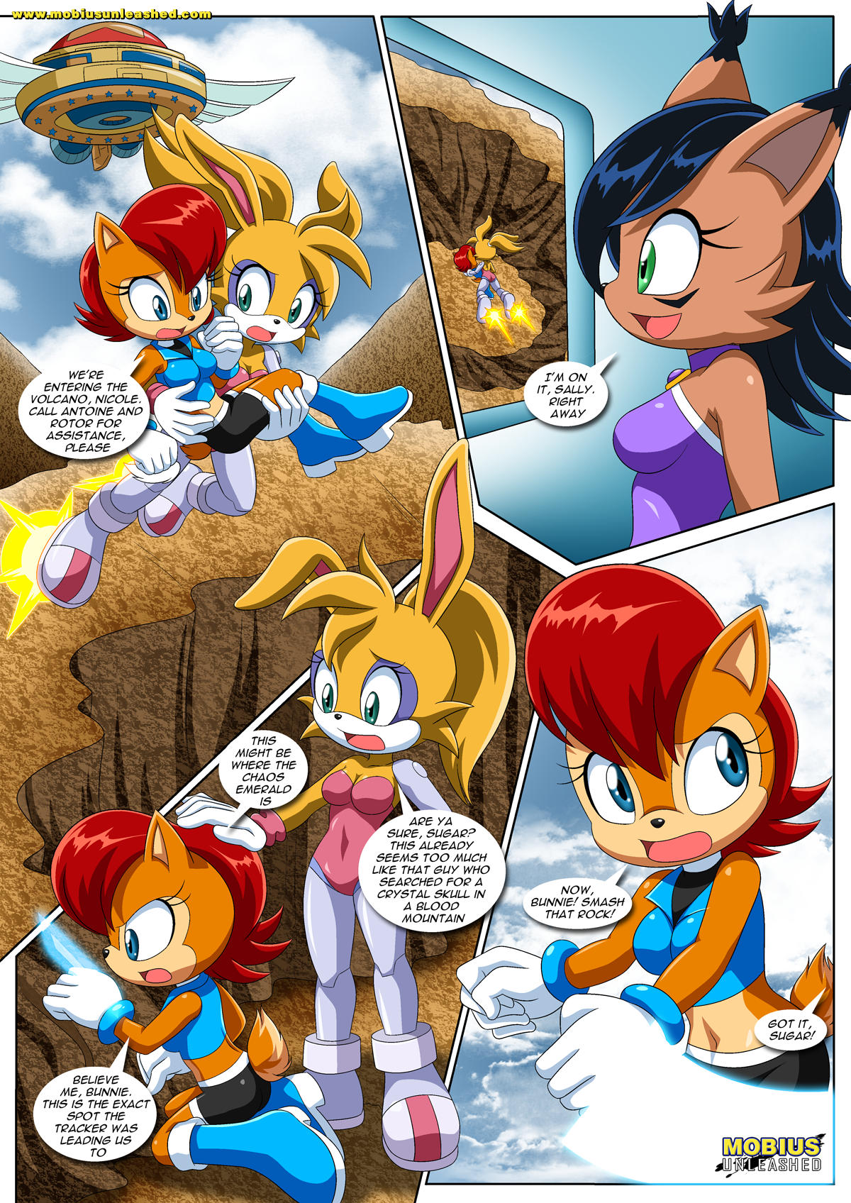 Sonic XXX Project 4 porn comic picture 17